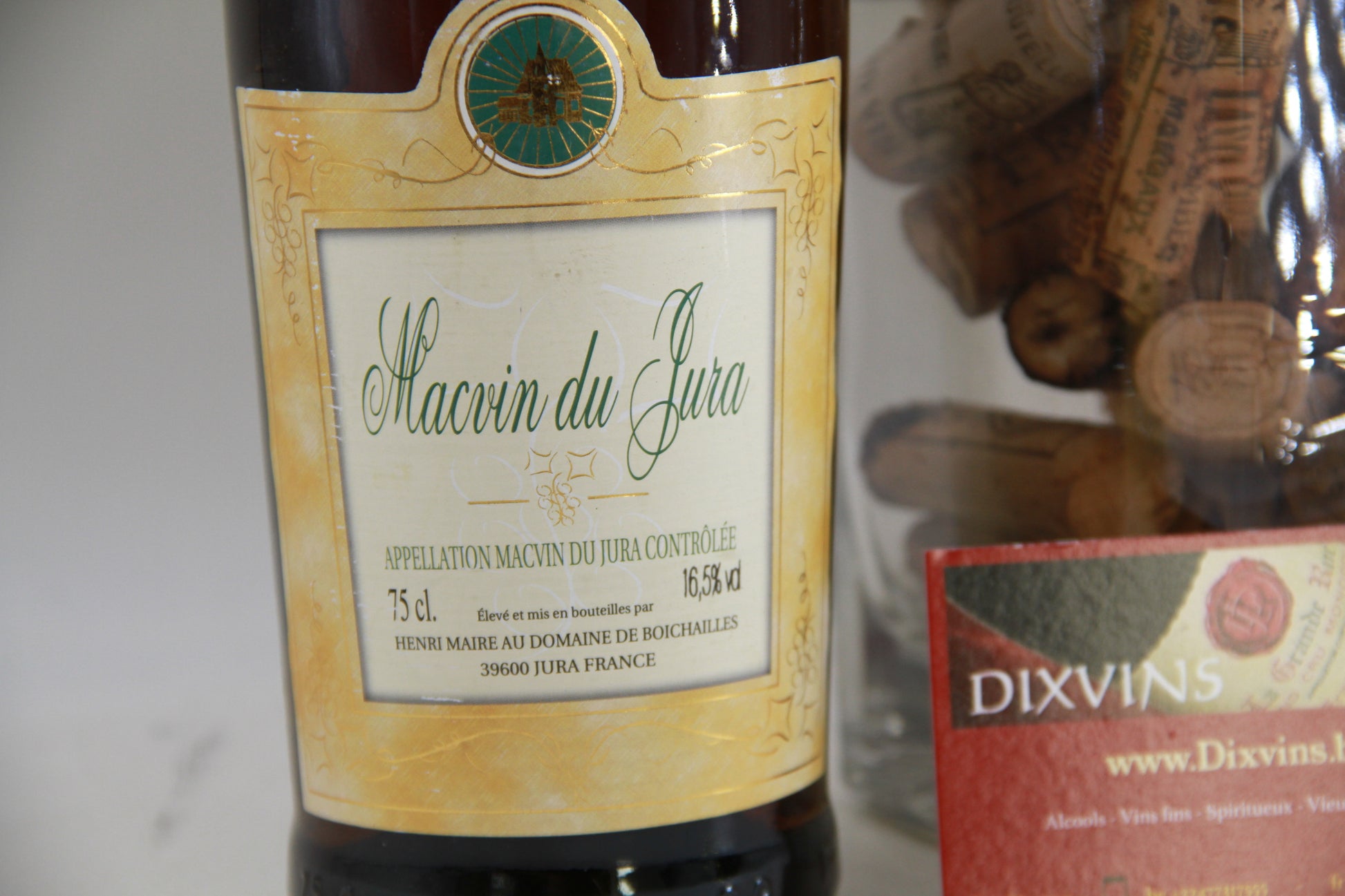 Macvin Du jura    Domaine Henri Maire - Eric-Dixvins