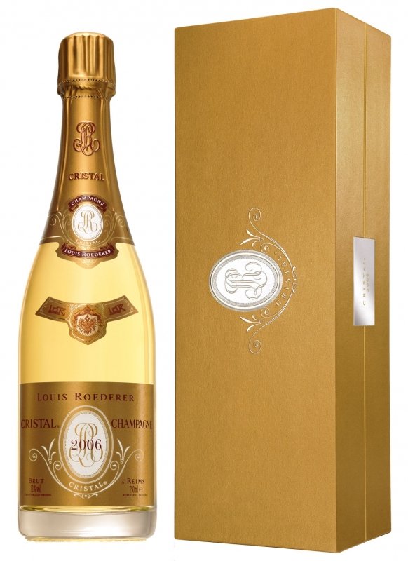 Champagne Cristal " 2006 " Roederer Coffret - Eric-Dixvins