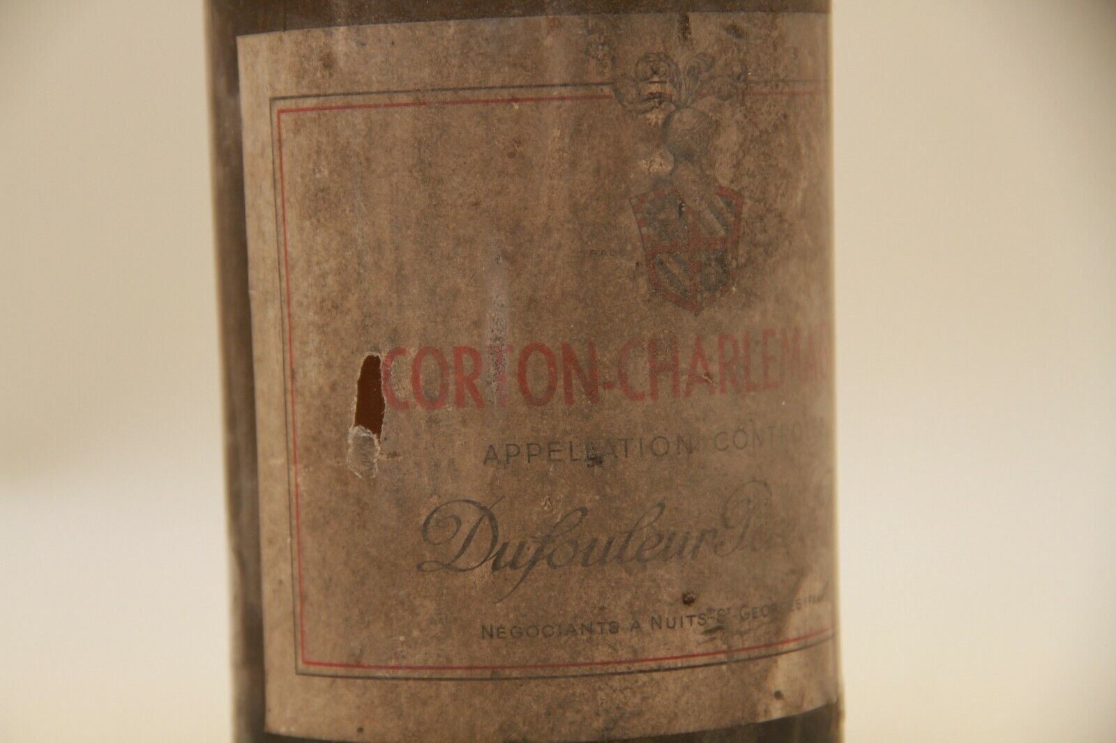 Corton Charlemagne **1949** Dufouleur Père et Fils - Eric-Dixvins