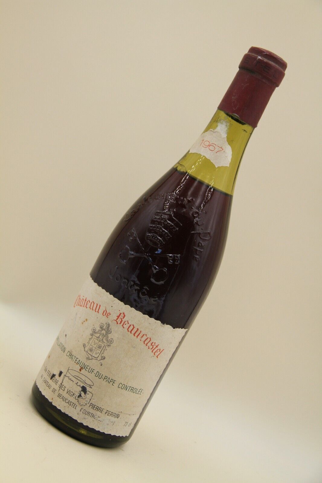 Chateauneuf Du Pape   ** 1967 ** Chateau de Beaucastel - Eric-Dixvins