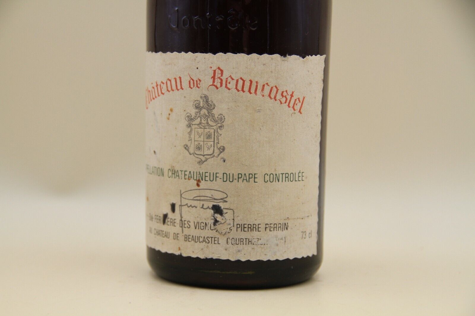 Chateauneuf Du Pape   ** 1967 ** Chateau de Beaucastel - Eric-Dixvins