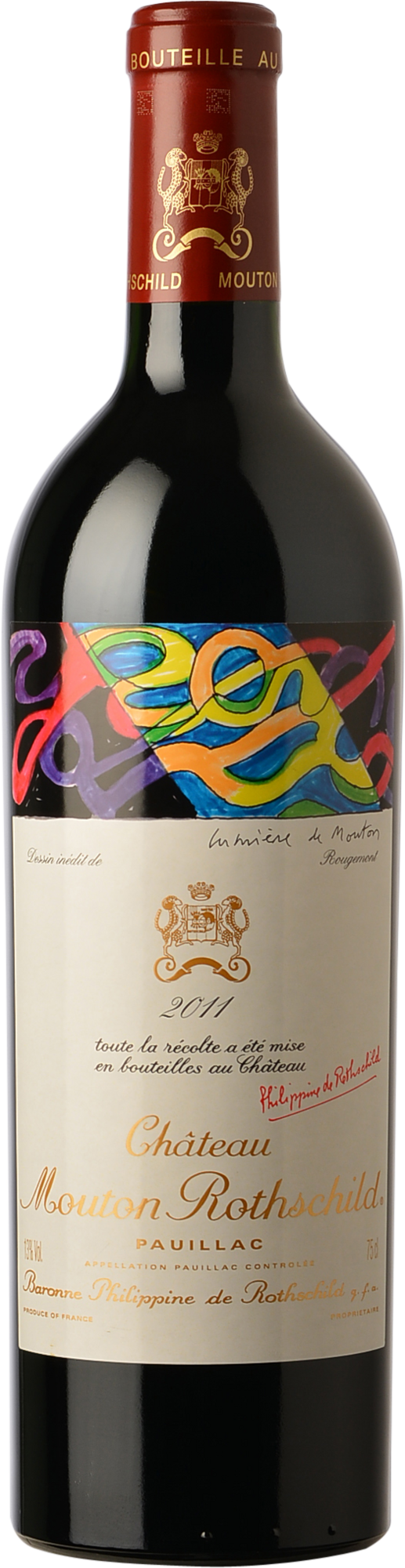 Chateau Mouton Rothschild ** 2011 **  1er Grand Cru Classé  Pauillac. cbo - Eric-Dixvins