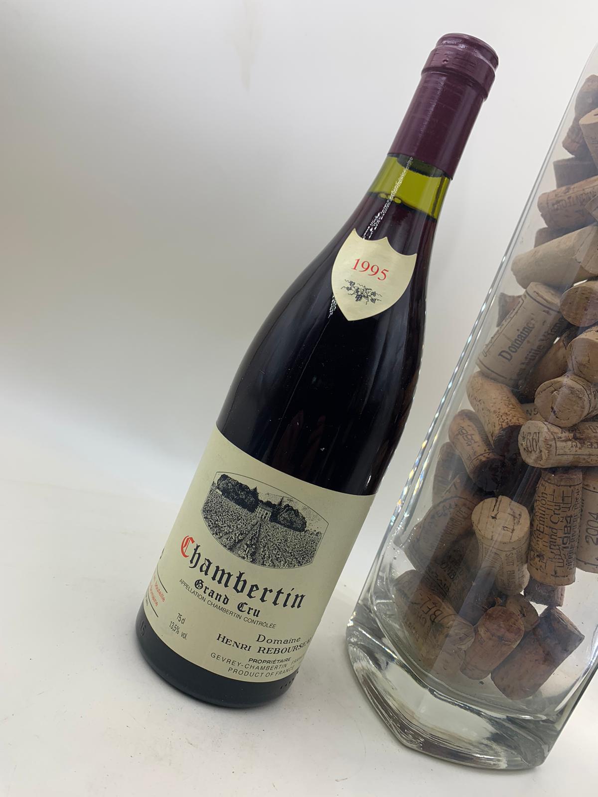 - Chambertin  Grand Cru ** 1995 ** Domaine Henri Rebourseau - Eric-Dixvins