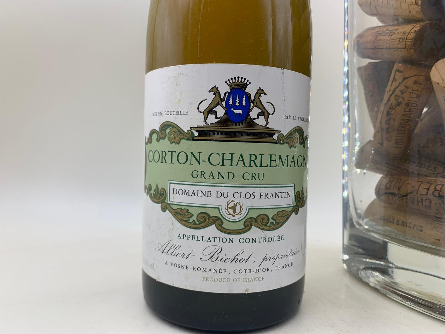 -Corton Charlemagne   Grand Cru ** 1992 ** Domaine Du Clos Frantin - Eric-Dixvins