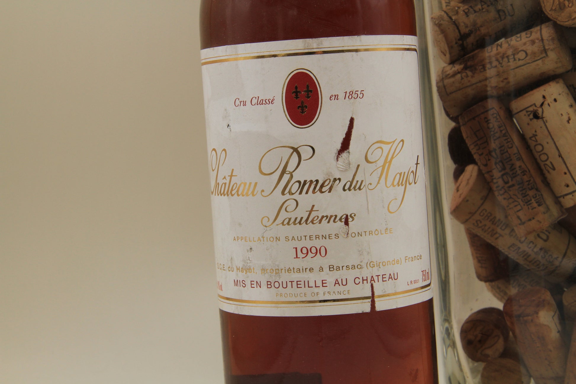 Chateau Romer du Hayot ** 1990 ** Grand Cru Classé Sauternes - Eric-Dixvins