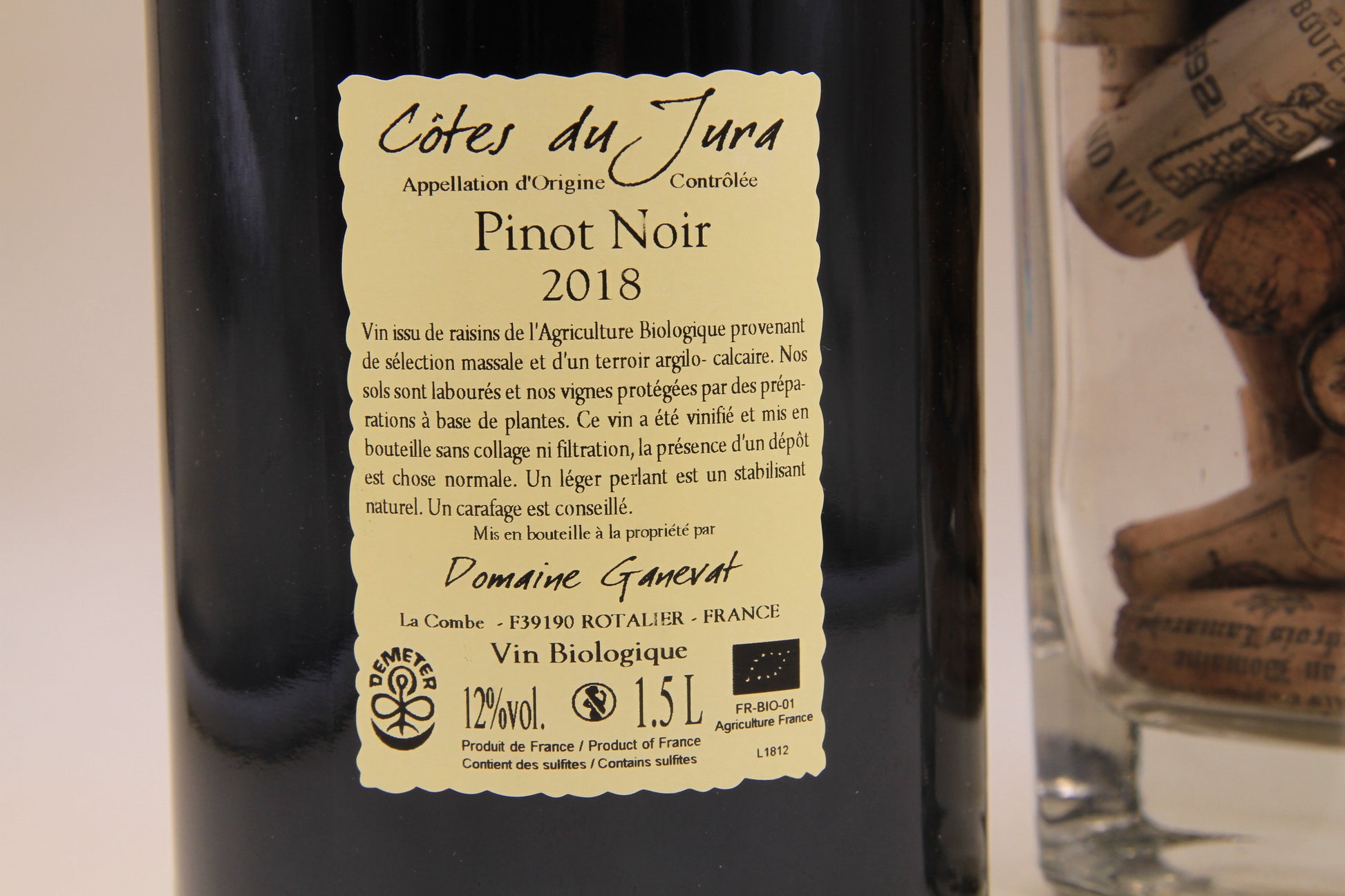 Cuvée Julien "2018" Domaine  Ganevat  MAG 1,5L - Eric-Dixvins