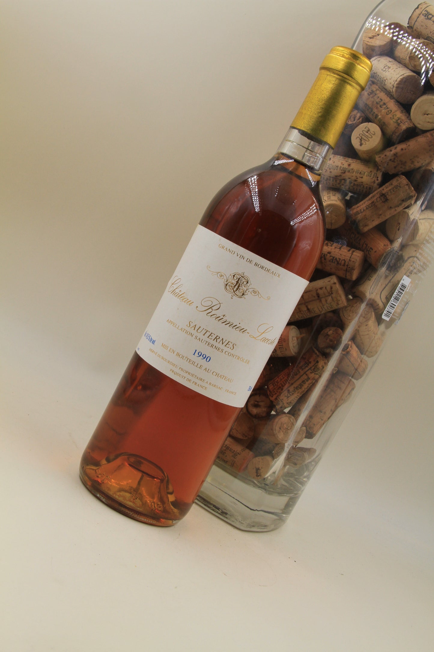 Chateau Roumieu Lacoste ** 1990 ** Sauternes - Eric-Dixvins