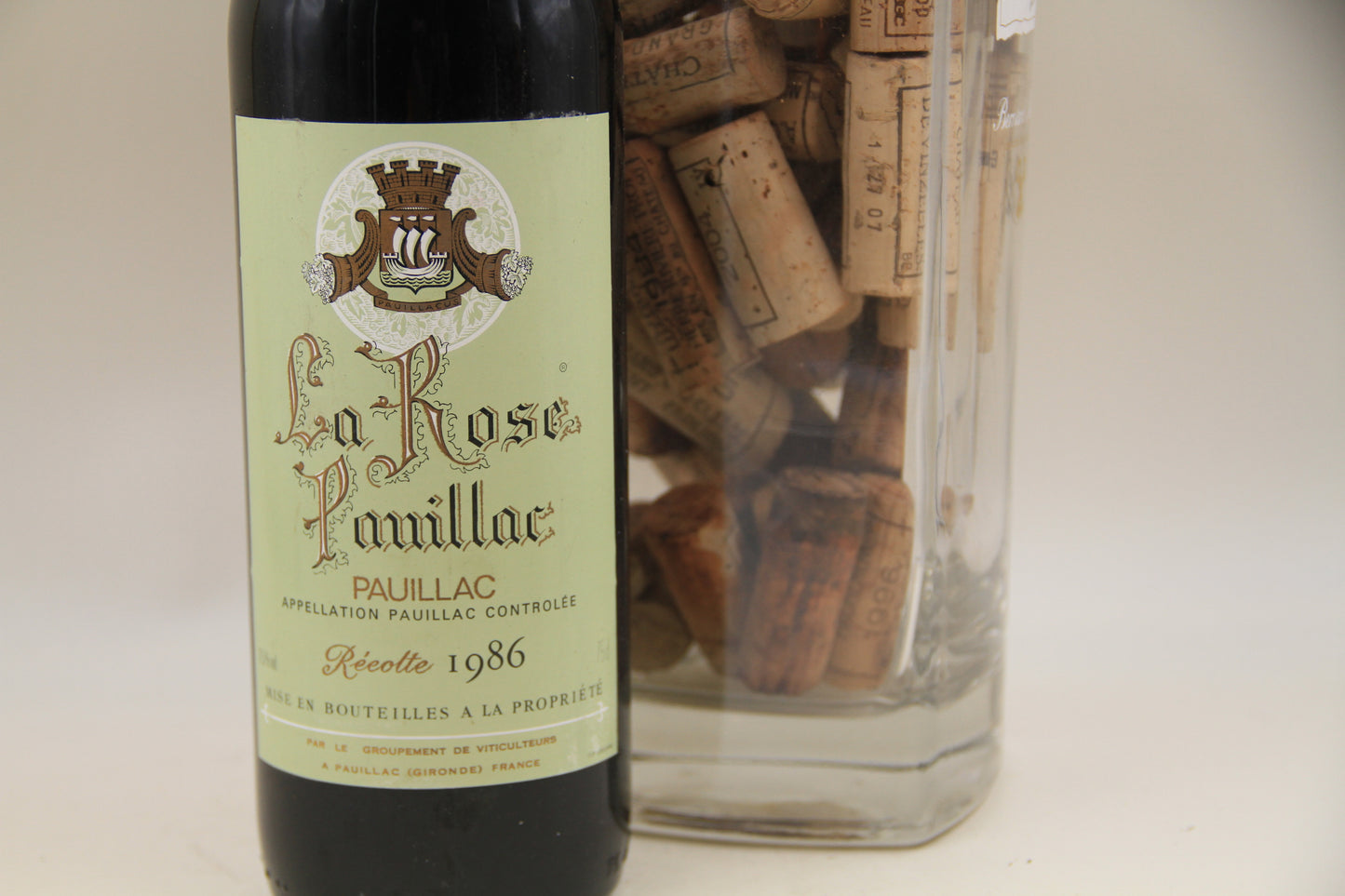 -La Rose Pauillac  **1986** Pauillac - Eric-Dixvins