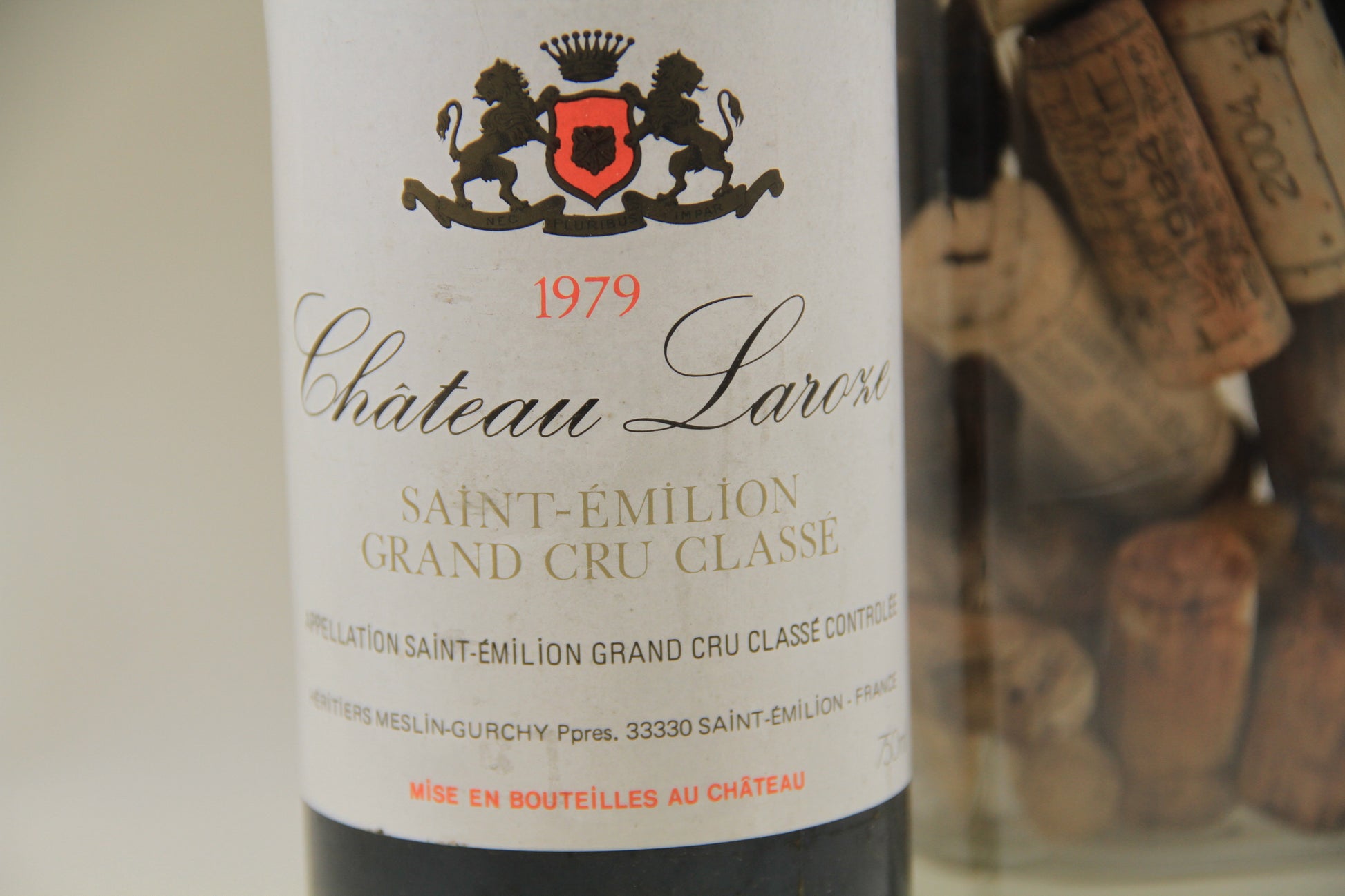 -Chateau Laroze ** 1979 ** Grand Cru Cassé St Emilion - Eric-Dixvins