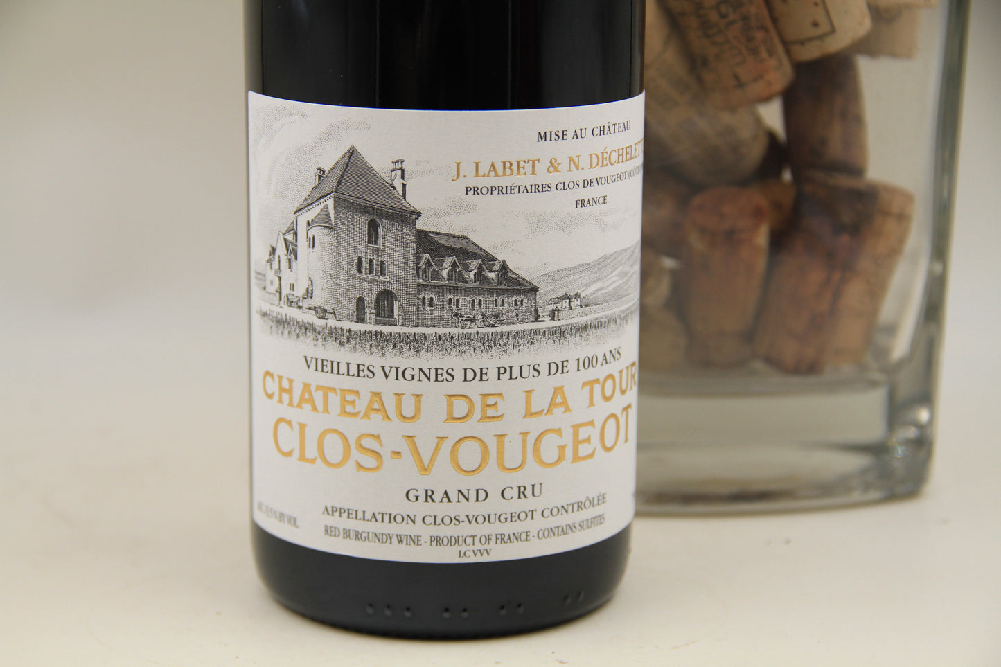 Clos Vougeot  Grand Cru  Vielles Vignes + 100 ans ** 2014** Chateau De La Tour - Eric-Dixvins