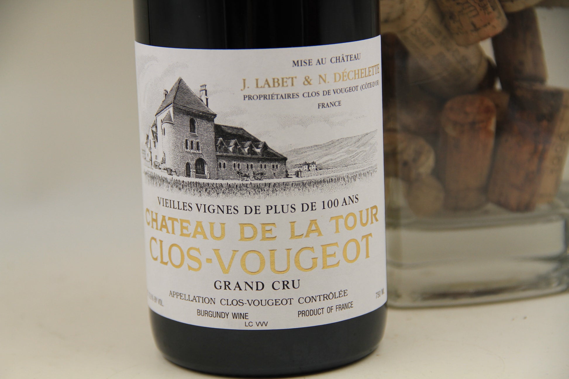 Clos Vougeot  Grand Cru  Vielles Vignes + 100 ans ** 2013** Chateau De La Tour - Eric-Dixvins