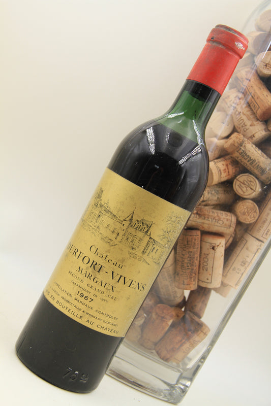 Chateau Durfort-Vivens **1967** Grand Cru Classé Margaux - Eric-Dixvins