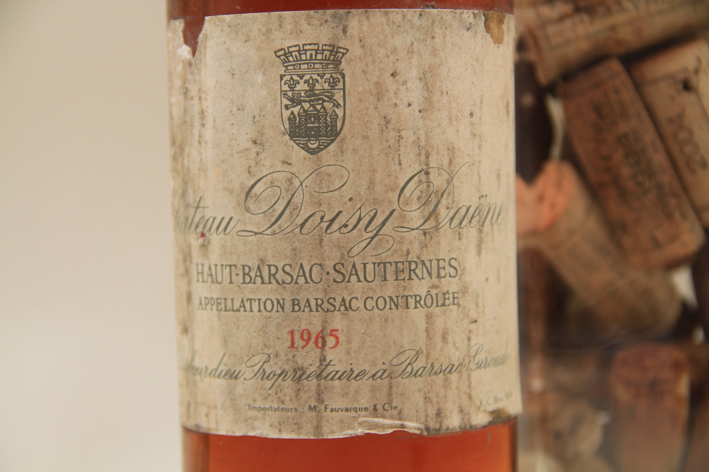 Chateau Doisy Daene **1965** Sauternes - Eric-Dixvins