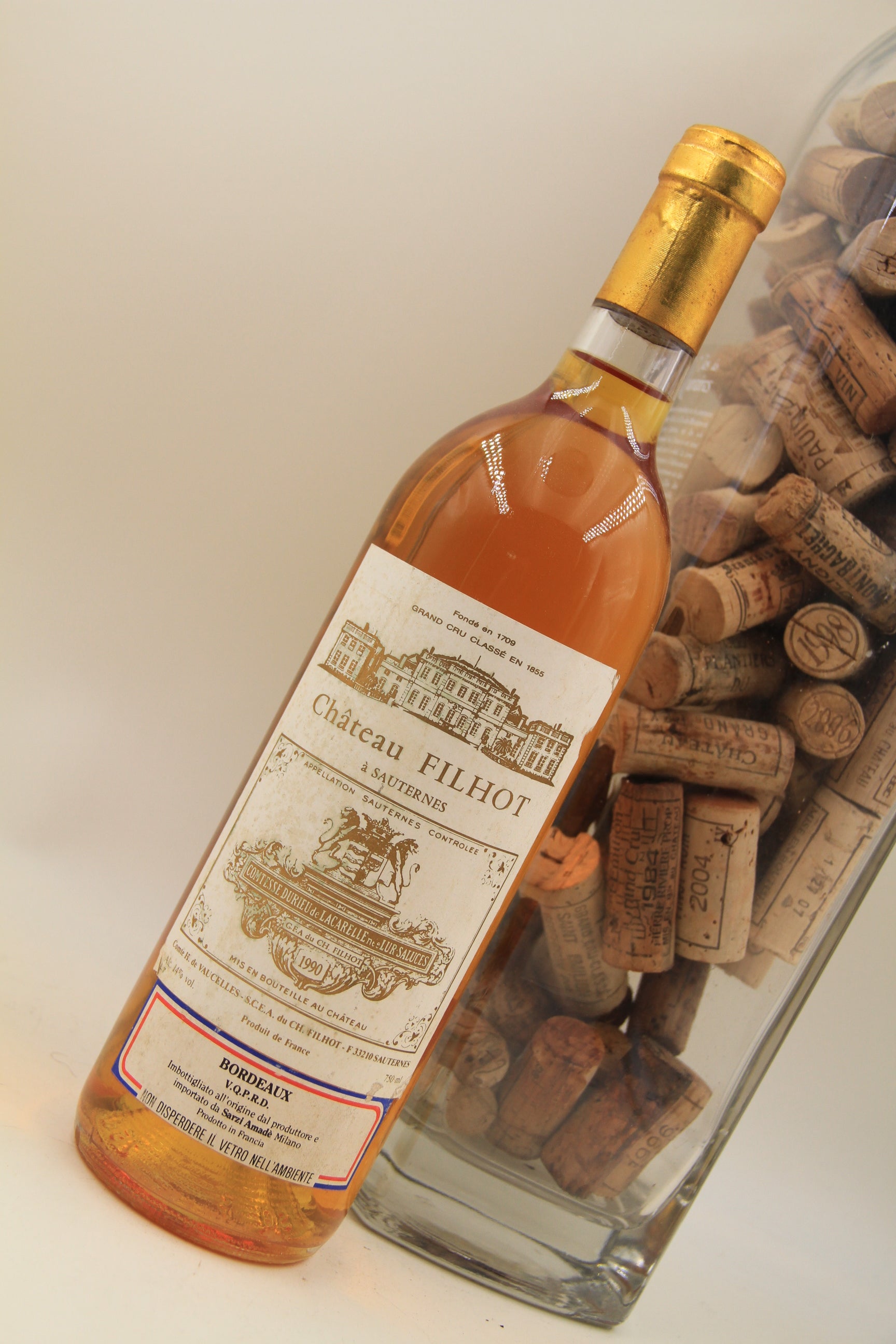 Chateau Filhot **1990 **. Grand Cru Classé   Sauternes - Eric-Dixvins