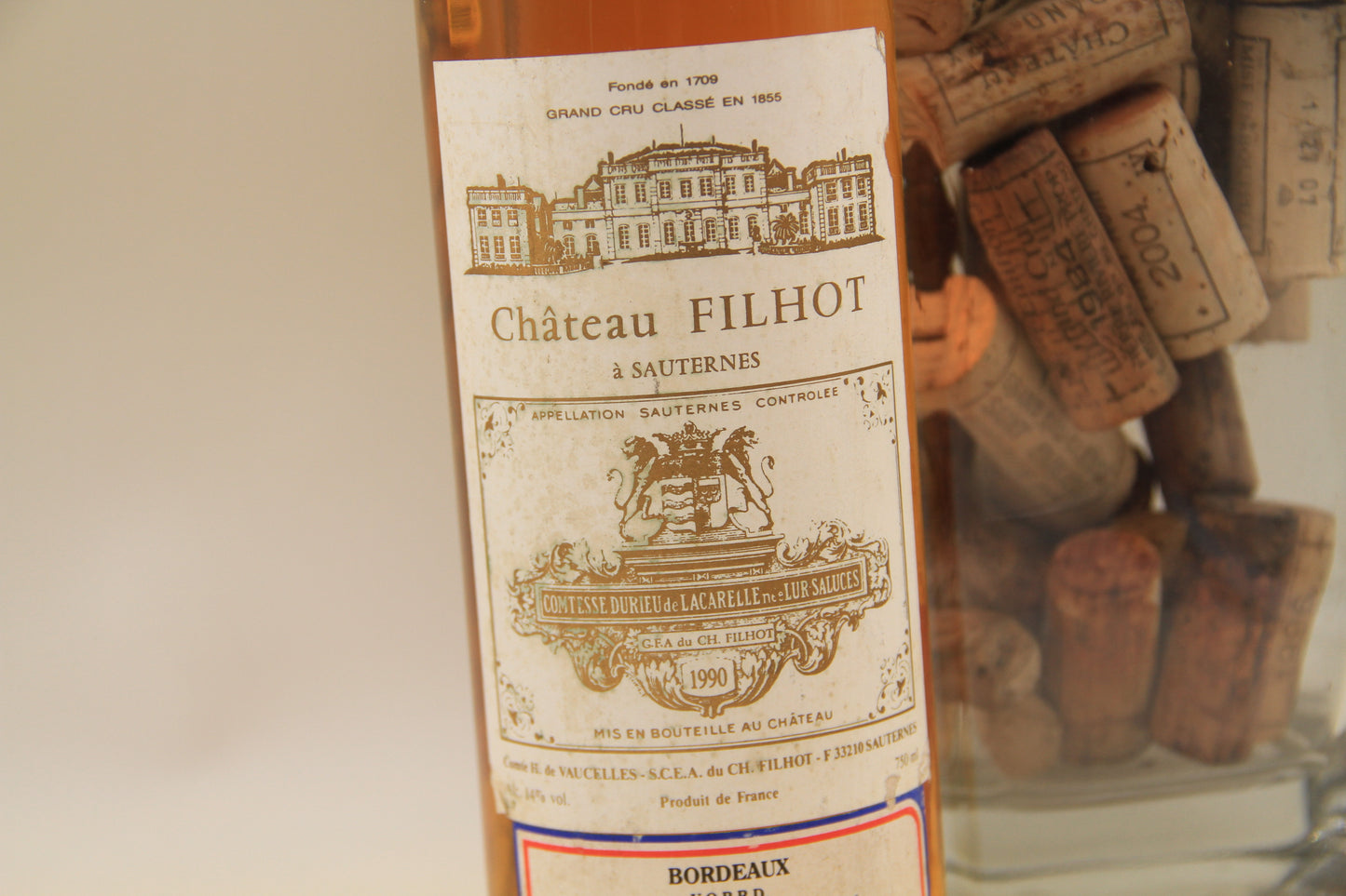 Chateau Filhot **1990 **. Grand Cru Classé   Sauternes - Eric-Dixvins