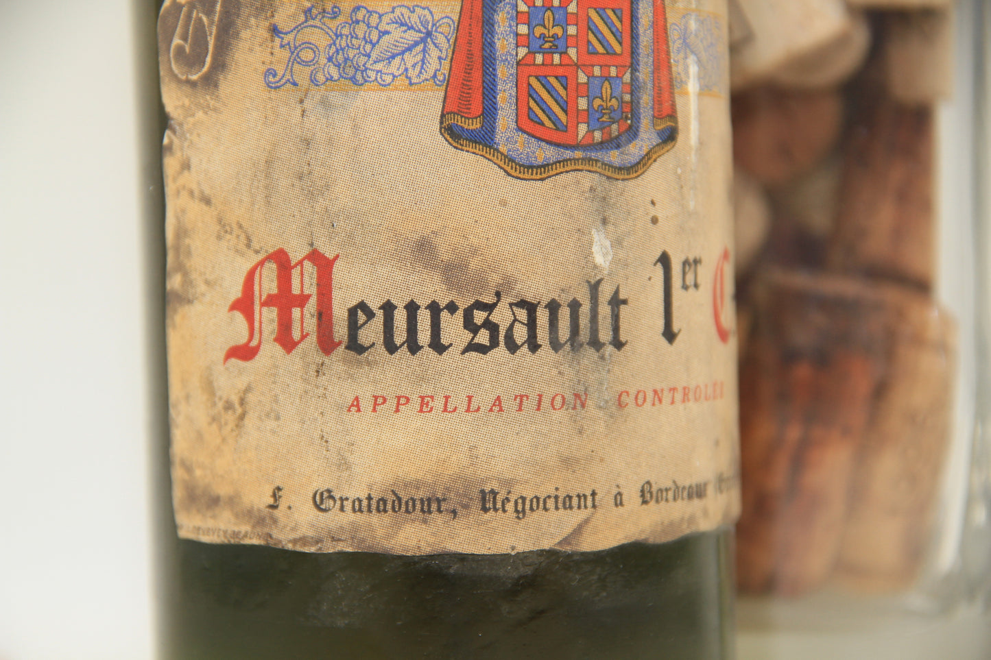 Meursault 1er Cru  **1967** Gratadour - Eric-Dixvins