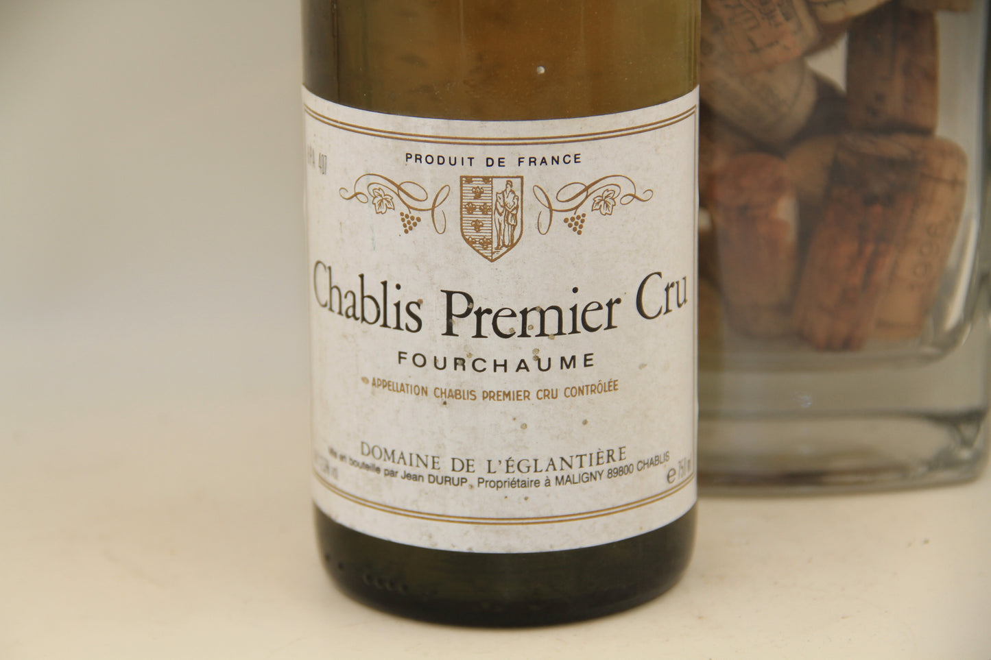 Chablis 1er cru " Fourchaume "   **1993** Domaine de L'églantiére. Durup - Eric-Dixvins