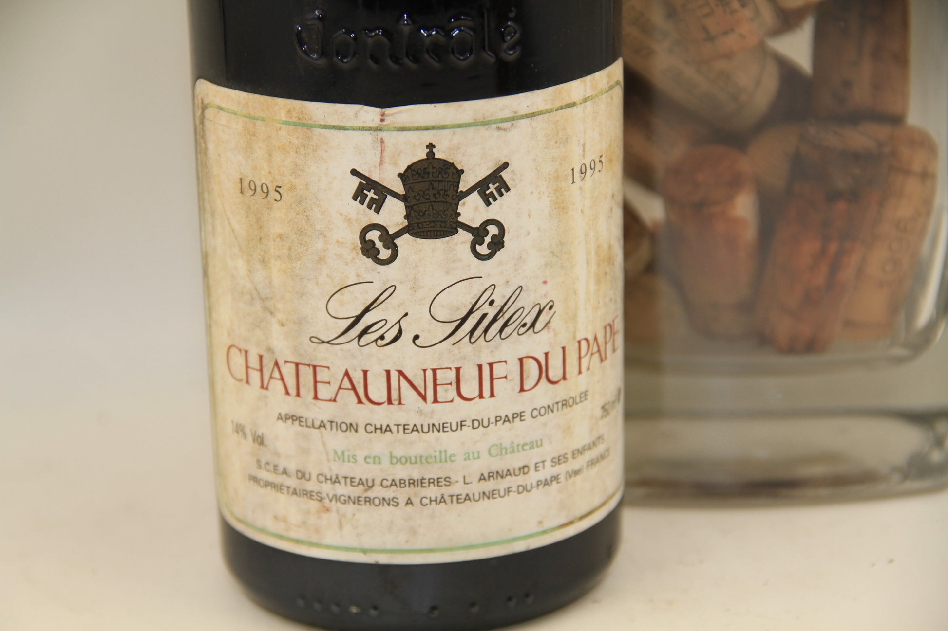 - Chateauneuf Du Pape  " Les Silex " **1995** Chateau Cabriéres - Eric-Dixvins