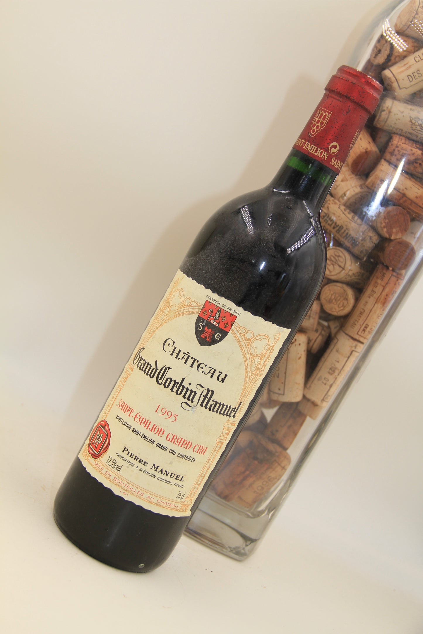 - Chateau Grand Corbin Manuel ** 1995 ** Saint Emilion Grand Cru - Eric-Dixvins