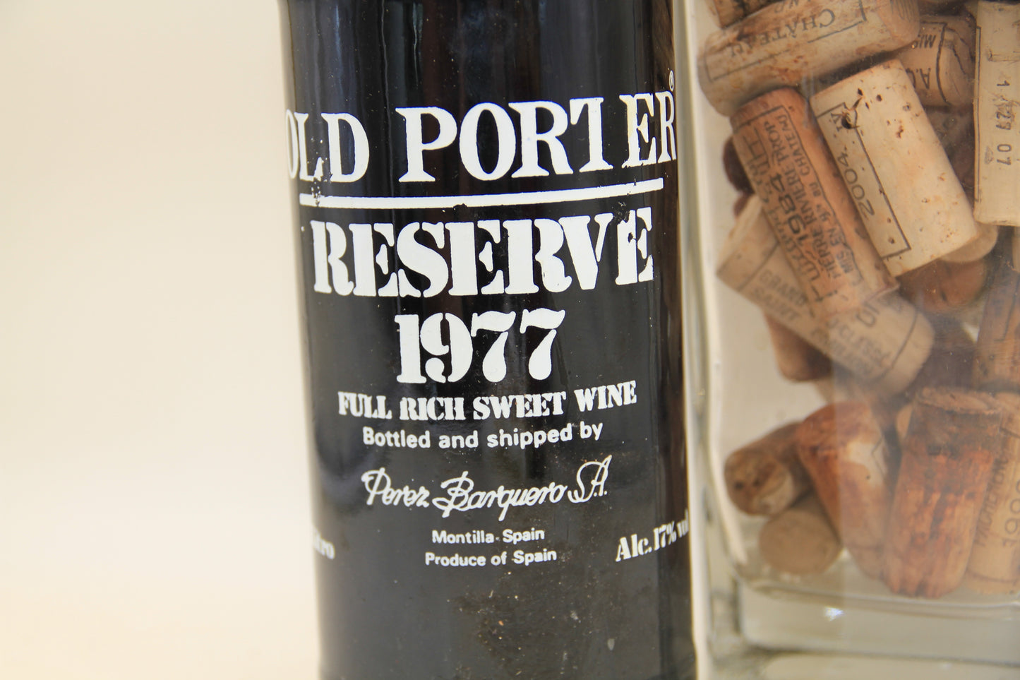 Old Porter reserve ** 1977** Perez Barquero 1Litre - Eric-Dixvins