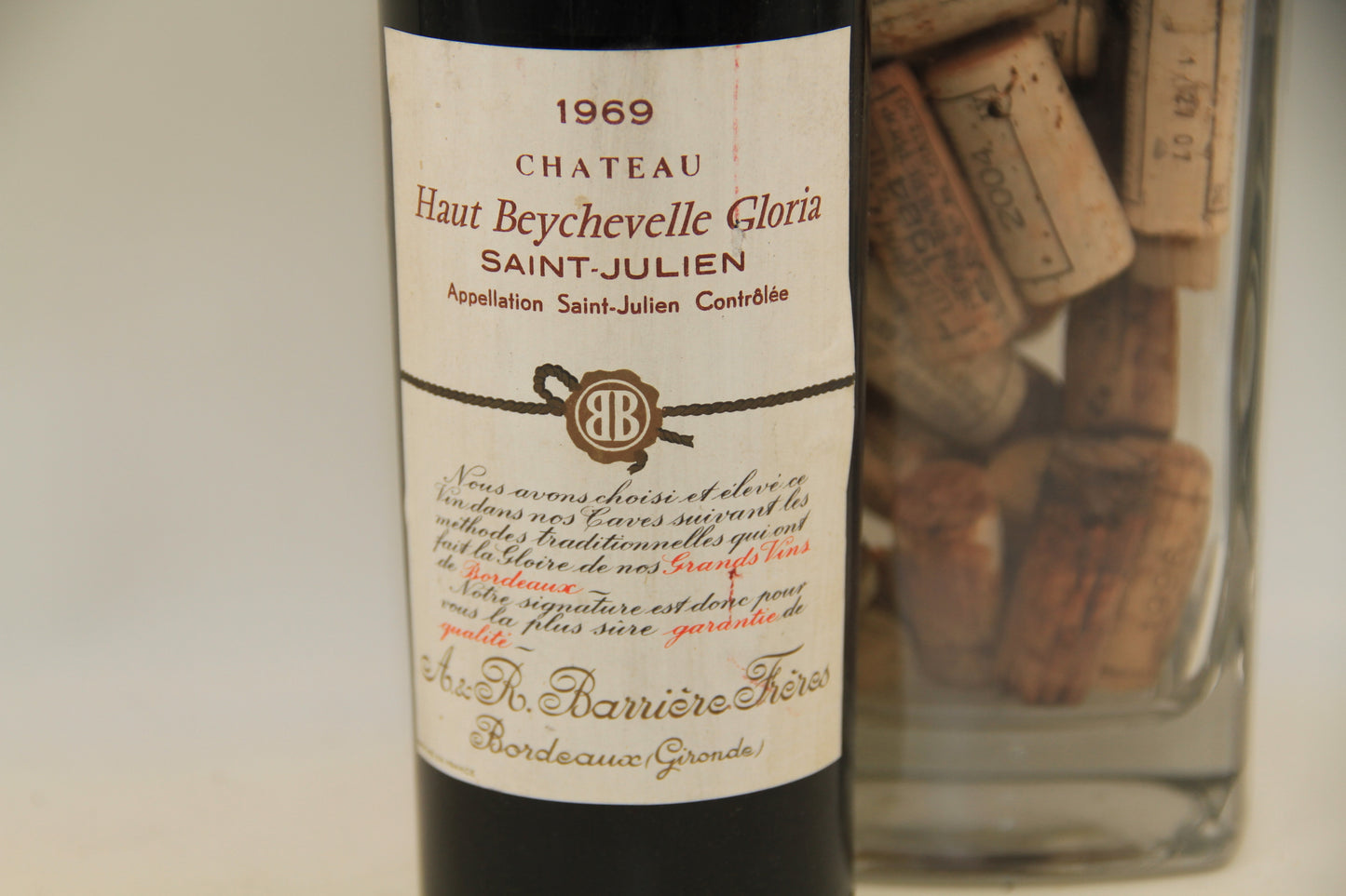 Haut Beychevelle Gloria ** 1969 ** St Julien - Eric-Dixvins