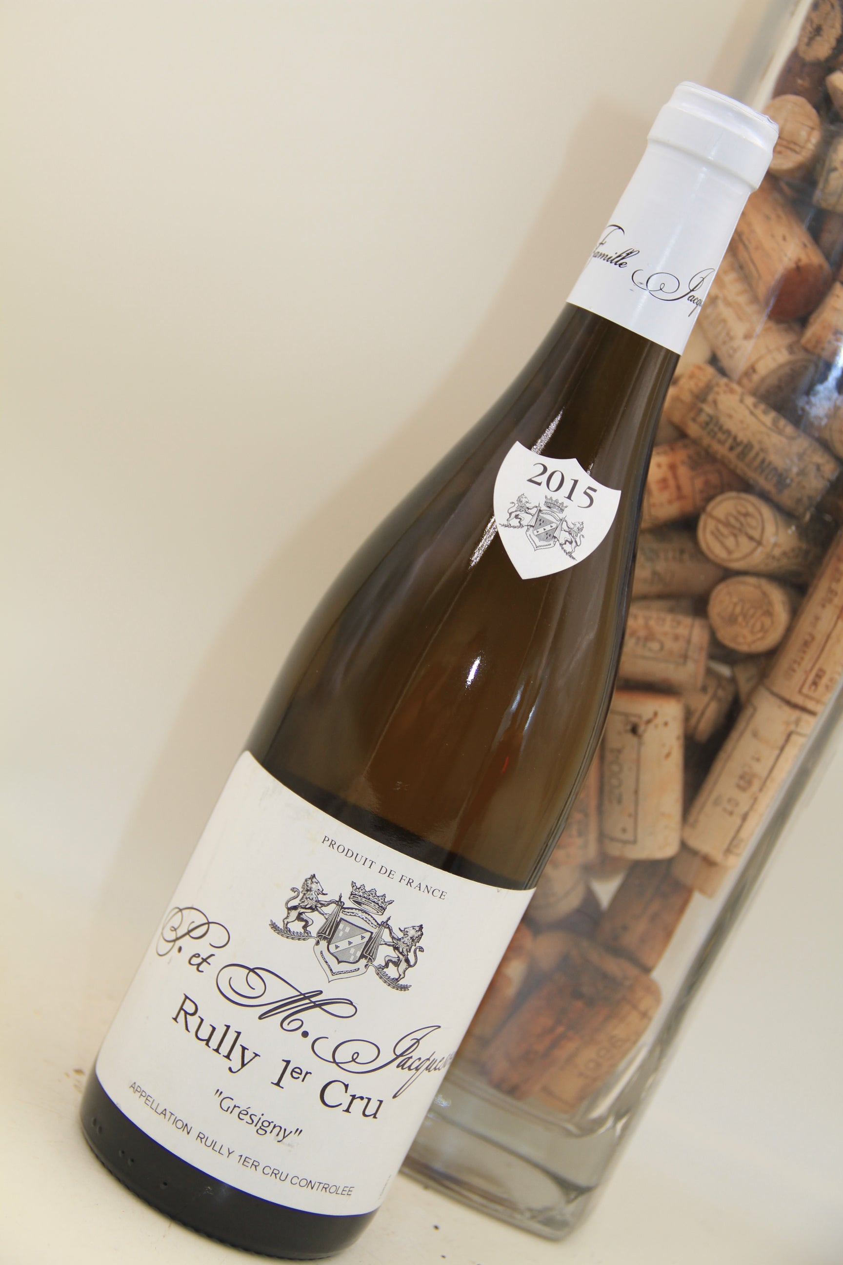 Rully  1er cru " Gresigny " ** 2015 ** Paul & Marie Jacqueson - Eric-Dixvins