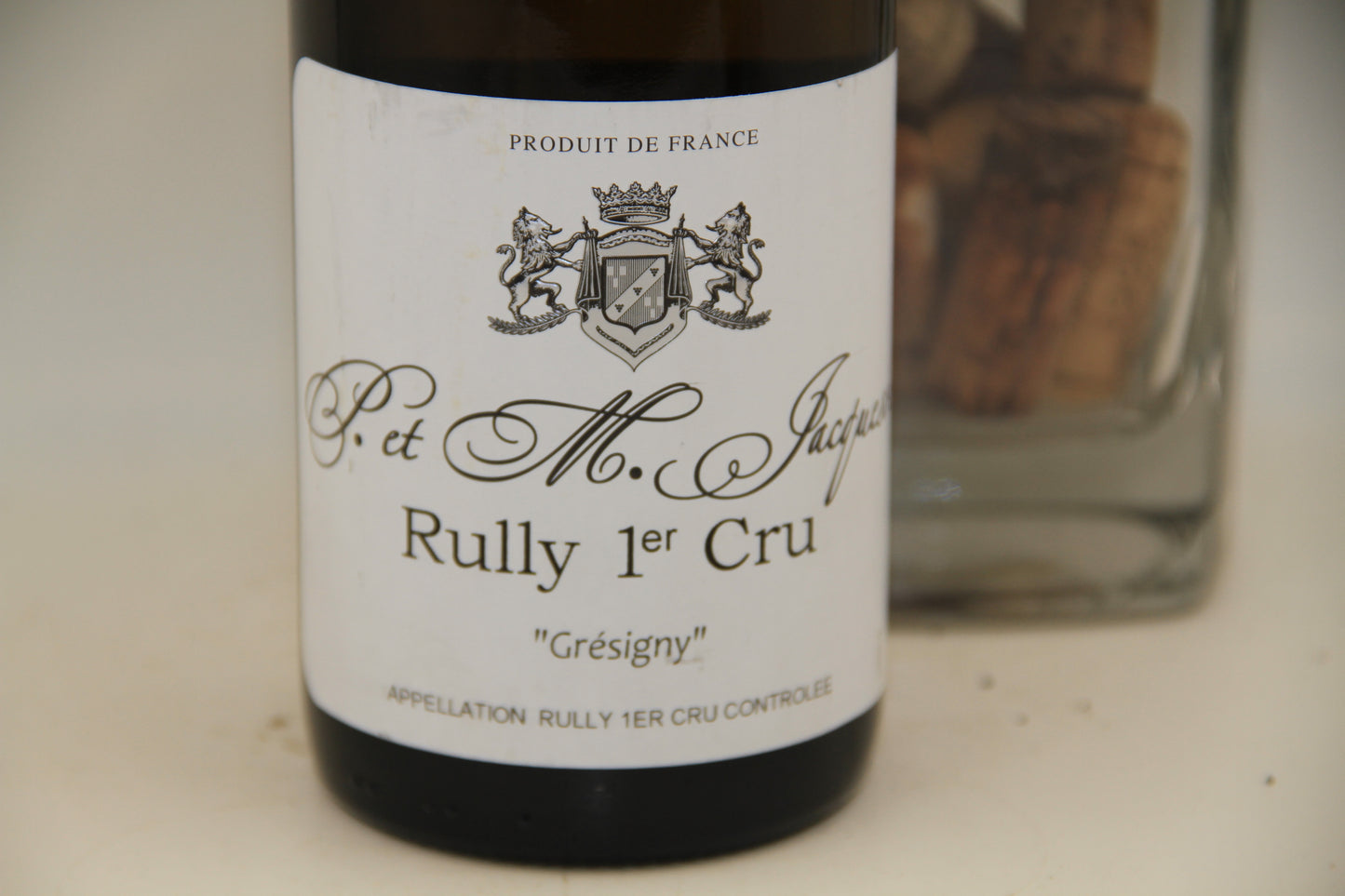 Rully  1er cru " Gresigny " ** 2015 ** Paul & Marie Jacqueson - Eric-Dixvins