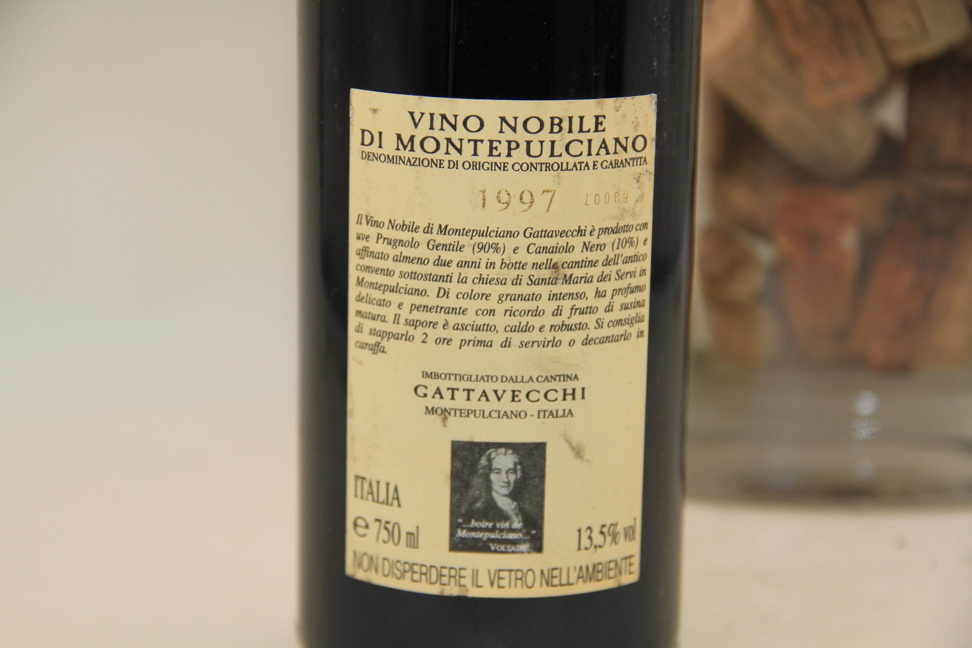 - Di Montepulciano ** 1997 ** Gattavecchi - Eric-Dixvins