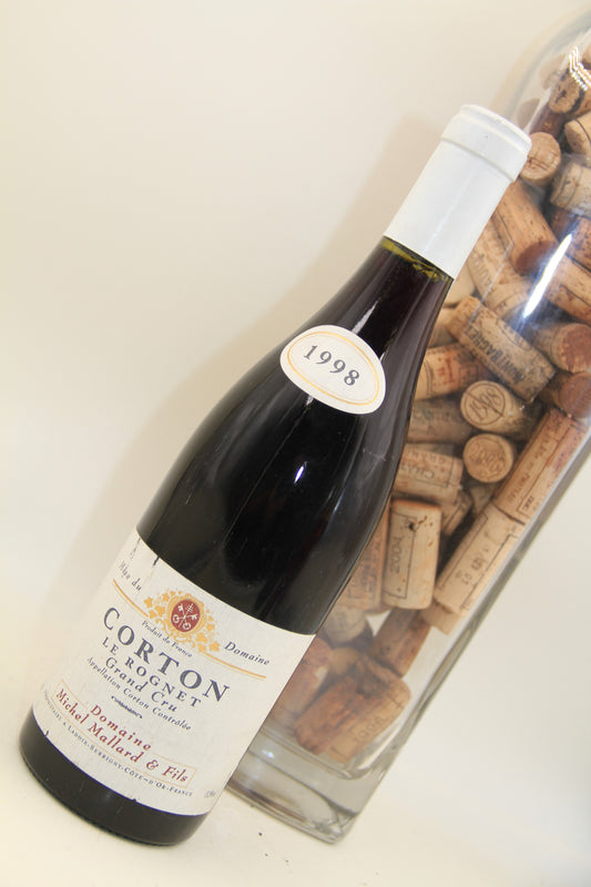 -Corton le Rognet Grand Cru **1998** Mallard Michel - Eric-Dixvins