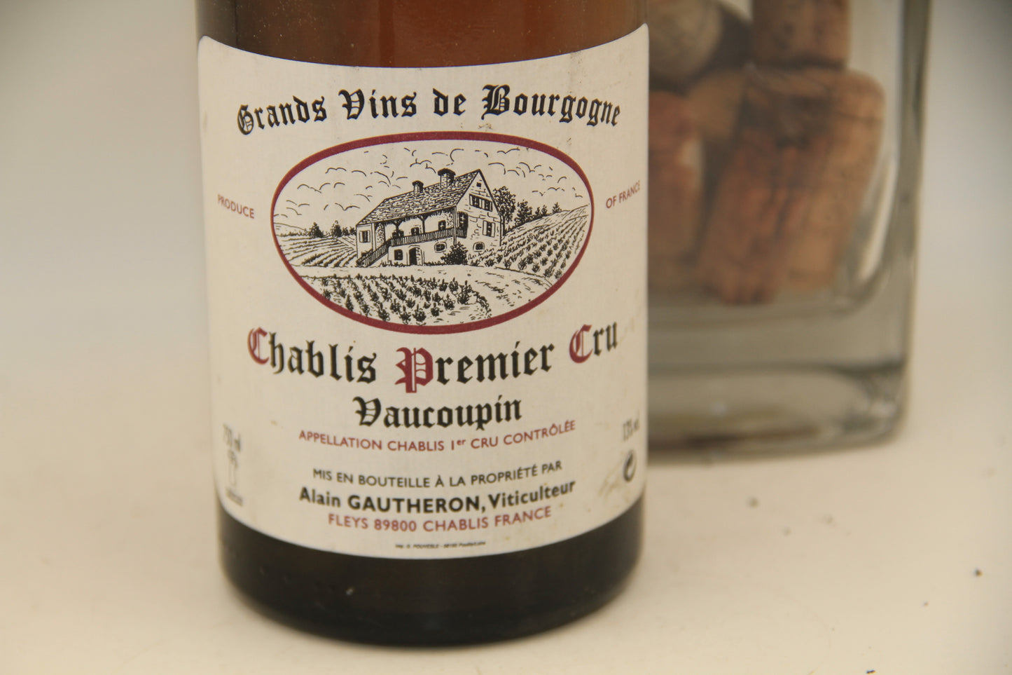 Chablis  1er Cru "Vaucoupin " **2001** Alain Gautheron - Eric-Dixvins