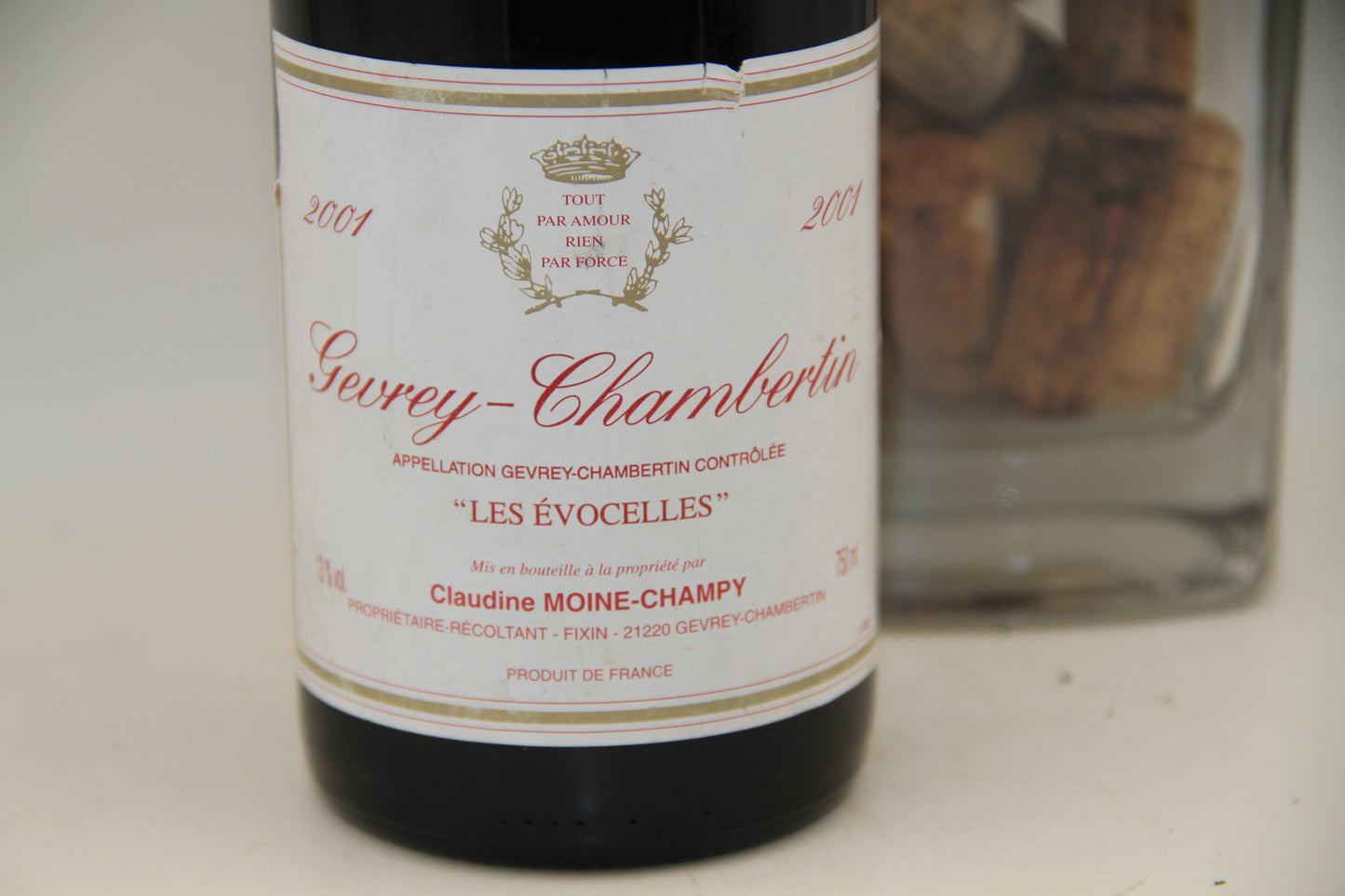 Gevrey Chambertin "Les Evocelles" **2001** Moine Champy - Eric-Dixvins