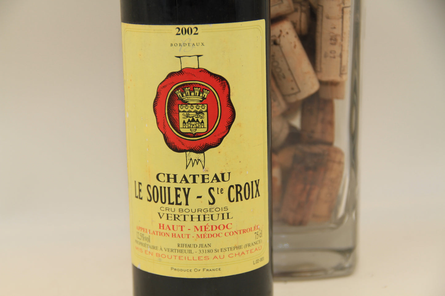 Chateau Le Souley Ste Croix ** 2002 ** Haut Medoc  Cru Bourgeois - Eric-Dixvins