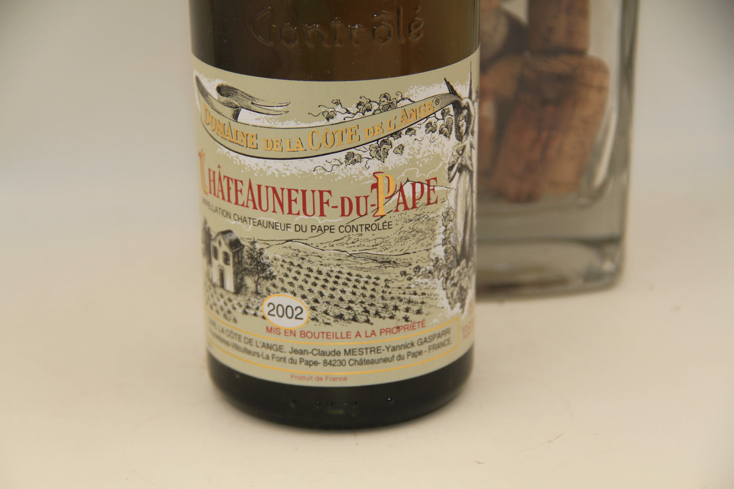 Chateauneuf Du Pape  **2002** Domaine de la Cote de L'Ange - Eric-Dixvins