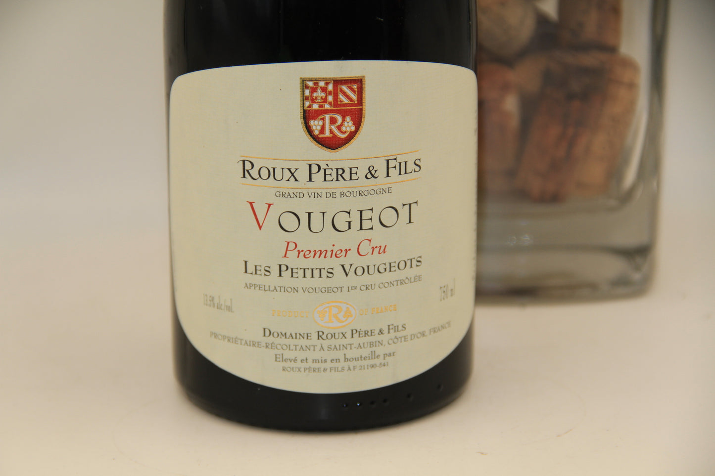 Vougeot  1er Cru "les Petits Vongeots  " **2003** Domaine Roux - Eric-Dixvins