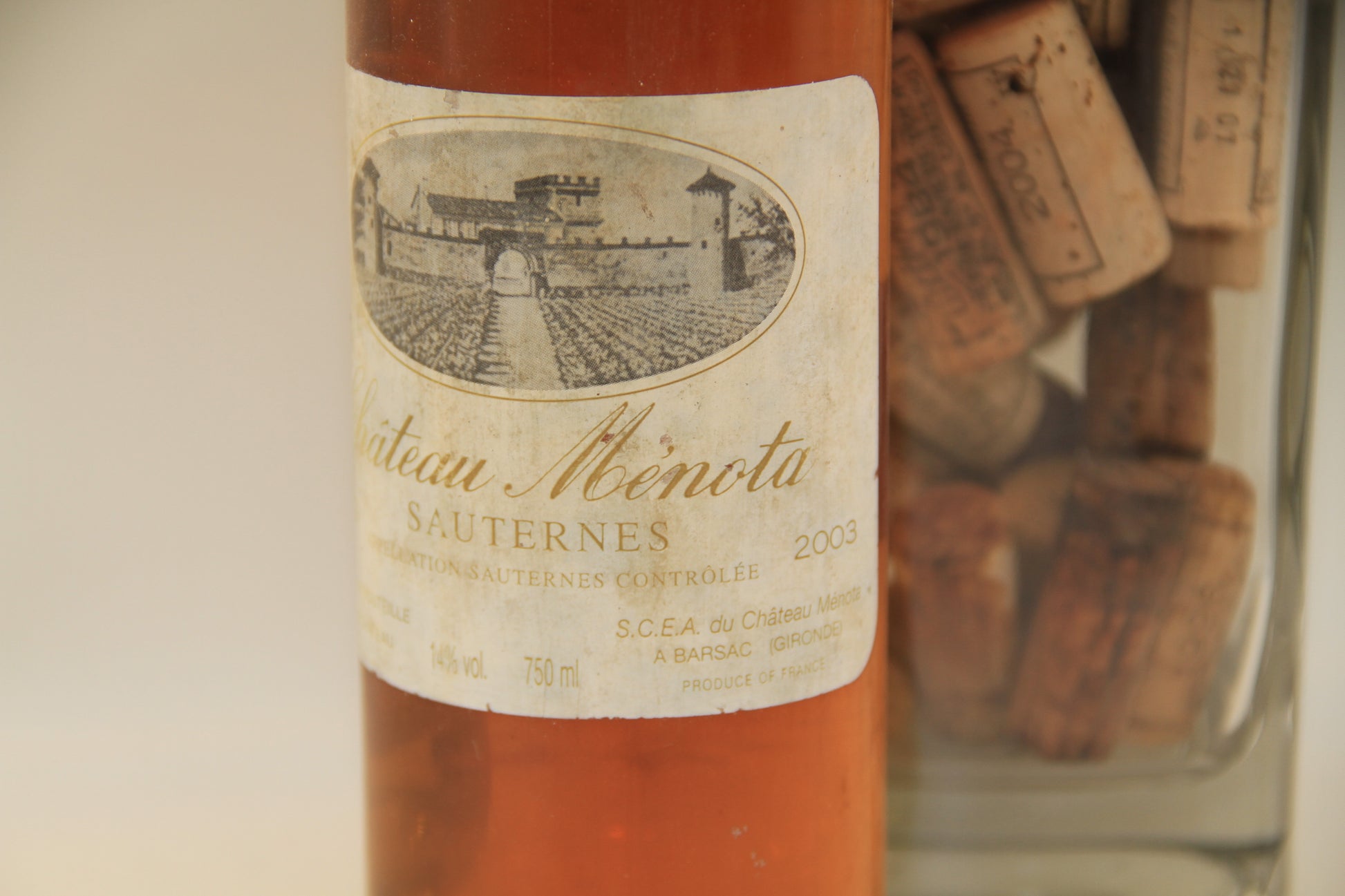 Chateau Menota  ** 2003 **  Sauternes - Eric-Dixvins