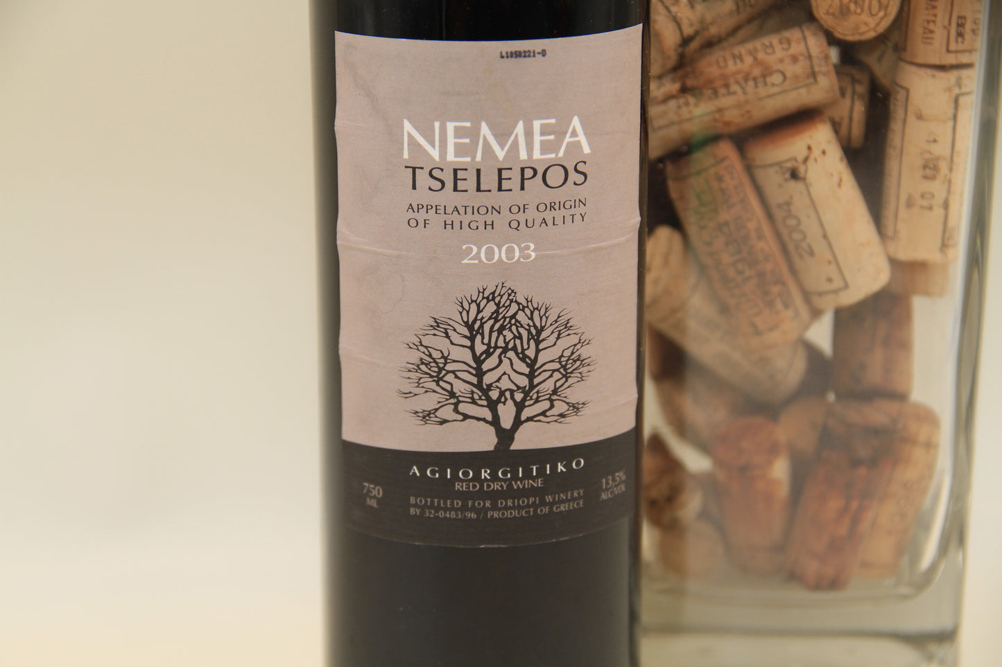 Nemea Tselepos ** 2003 **  Agiorgtiko.  Grèece - Eric-Dixvins