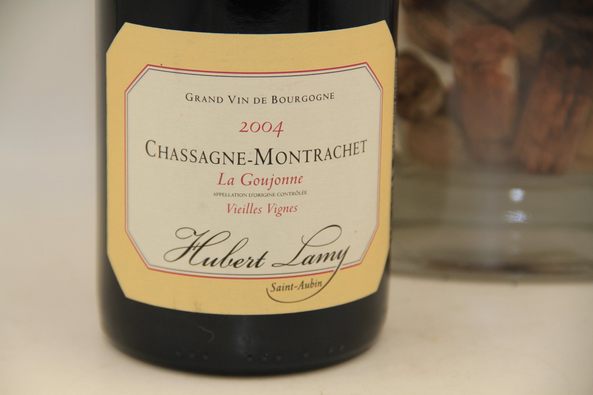 Chassagne Montrachet " La Goujonne " Vielles Vignes **2004** Hubert Lamy - Eric-Dixvins