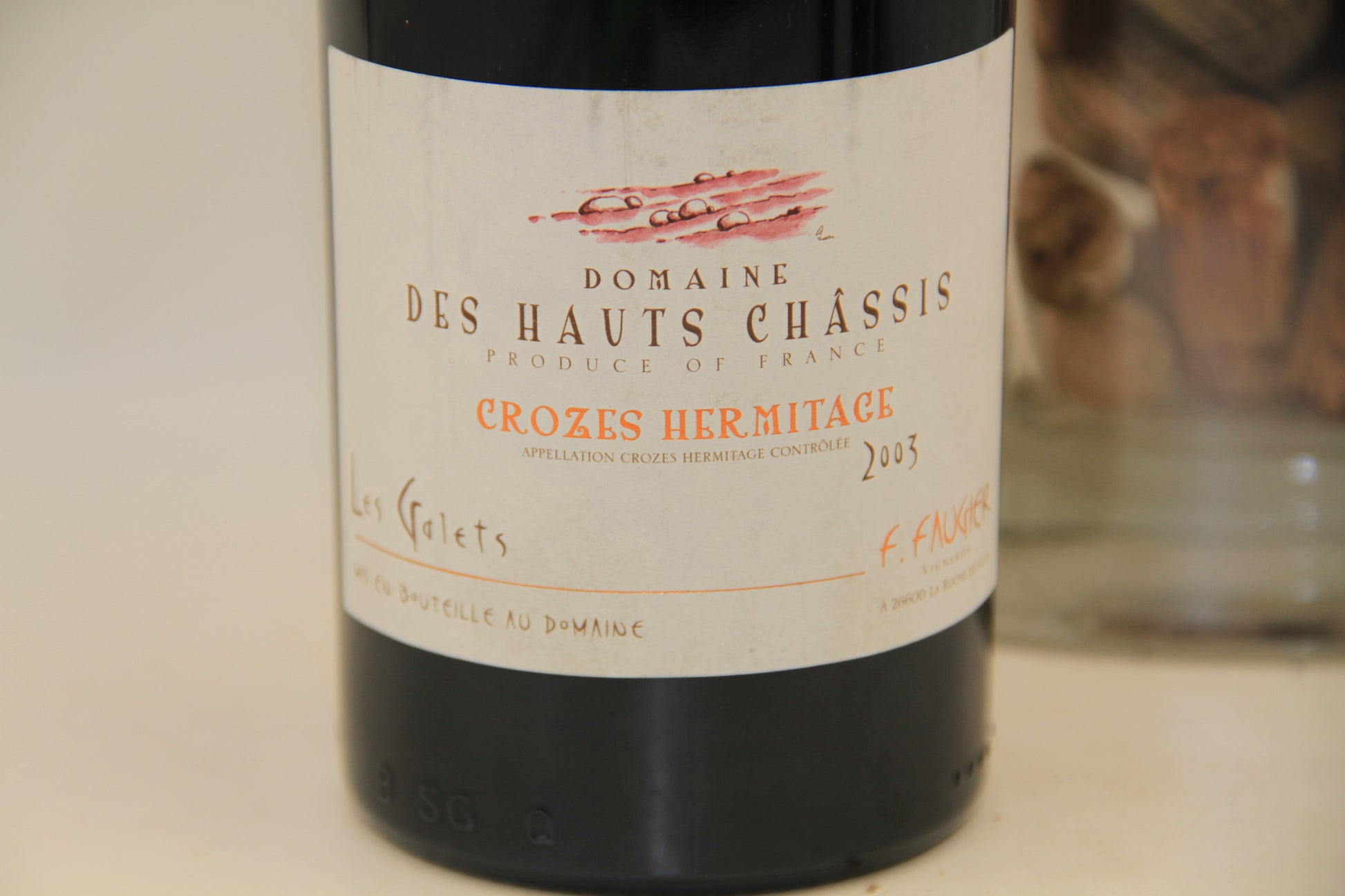 Crozes-Hermitages "Les Galets" **2003 ** Domaine Des Hauts Chassis - Eric-Dixvins