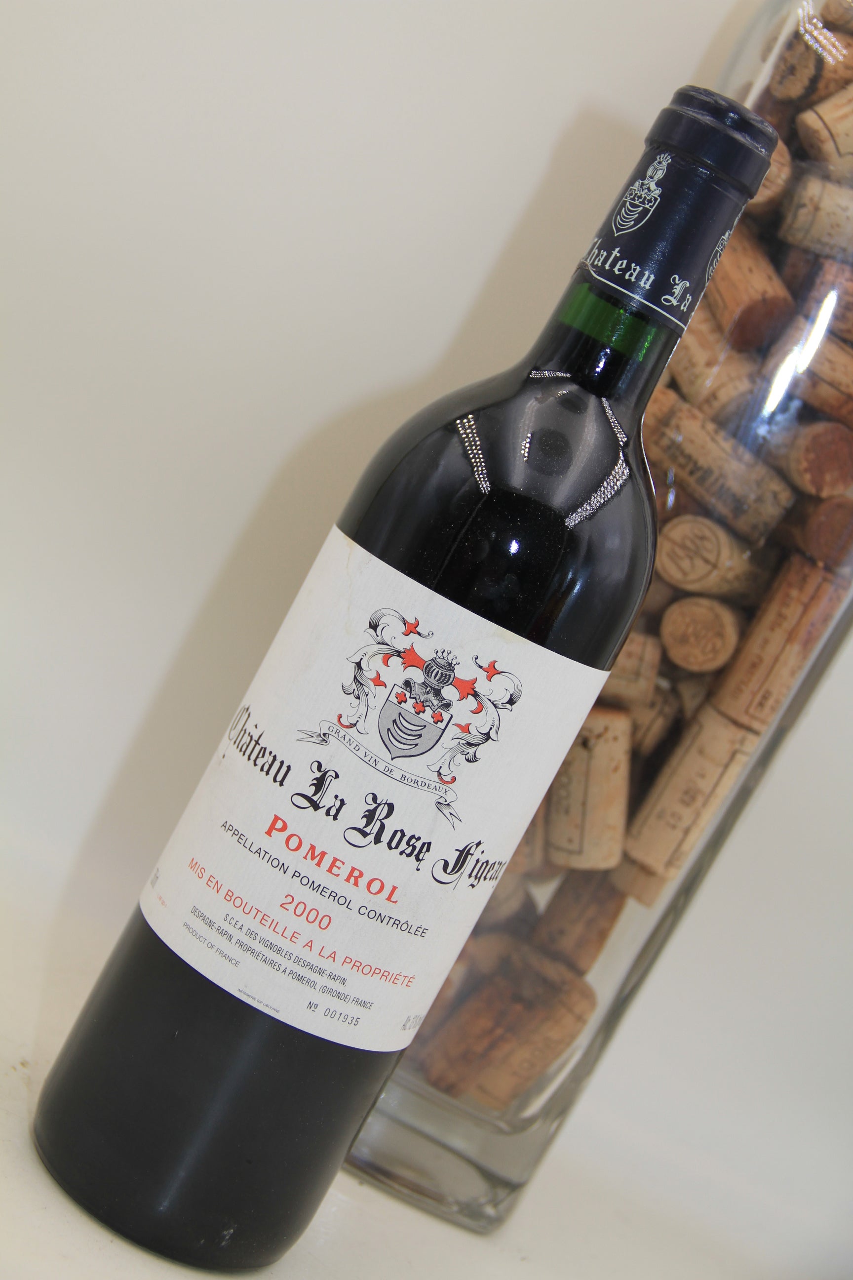 Chateau La Rose Figeac ** 2000 **  Pomerol - Eric-Dixvins