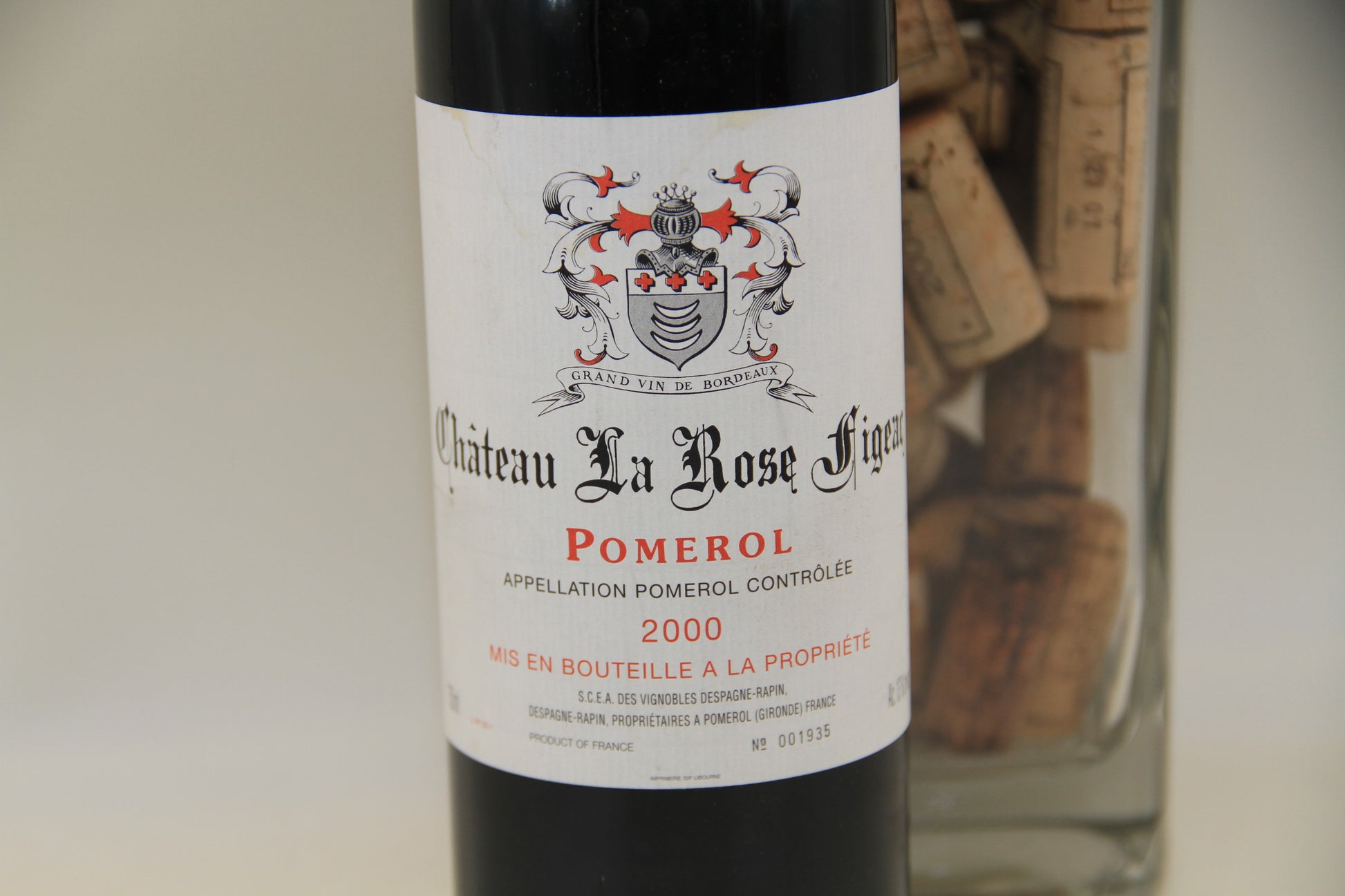 Chateau La Rose Figeac ** 2000 **  Pomerol - Eric-Dixvins