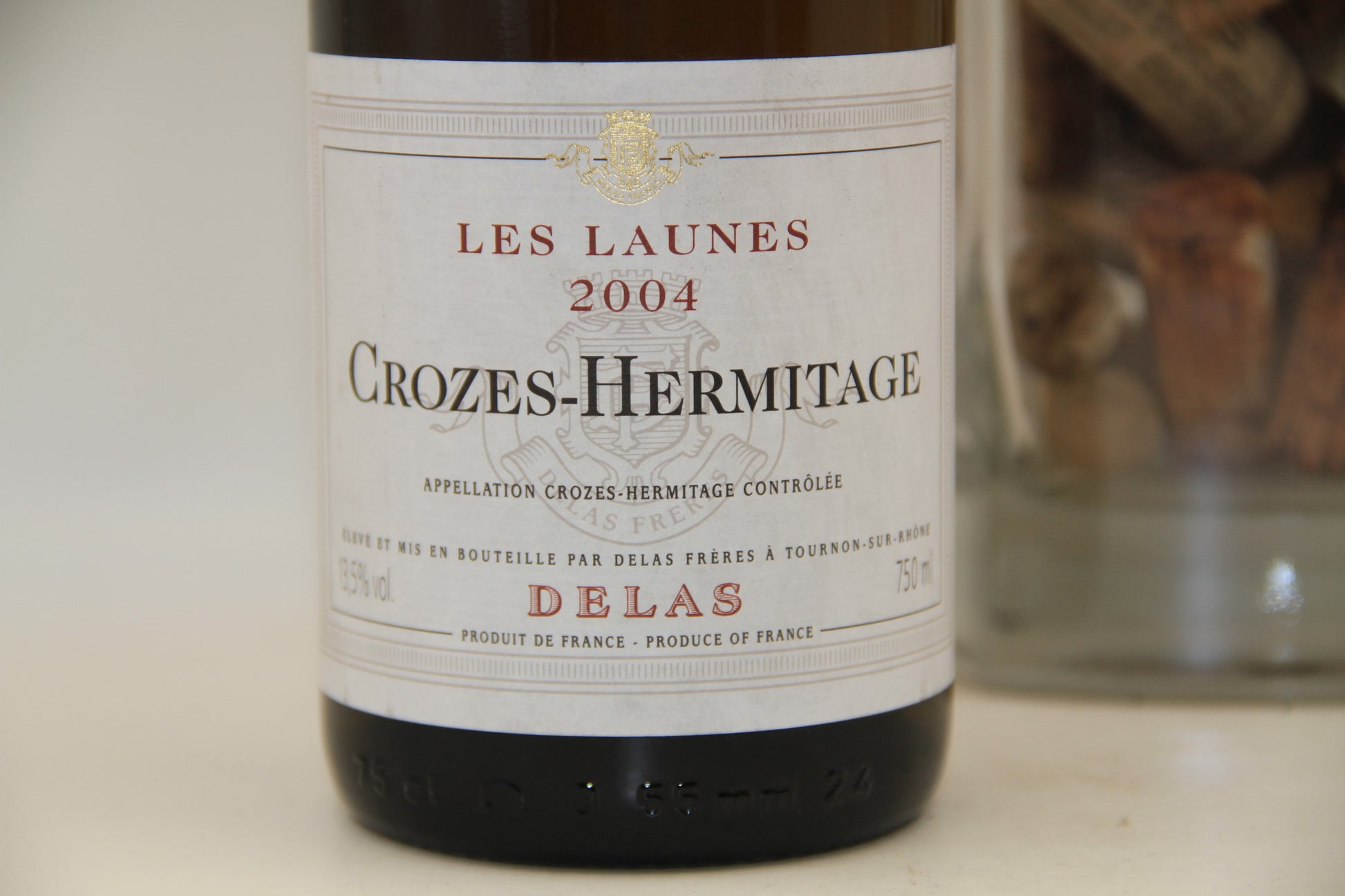 Crozes-Hermitage "Les Launes". ** 2004 **  Delas - Eric-Dixvins