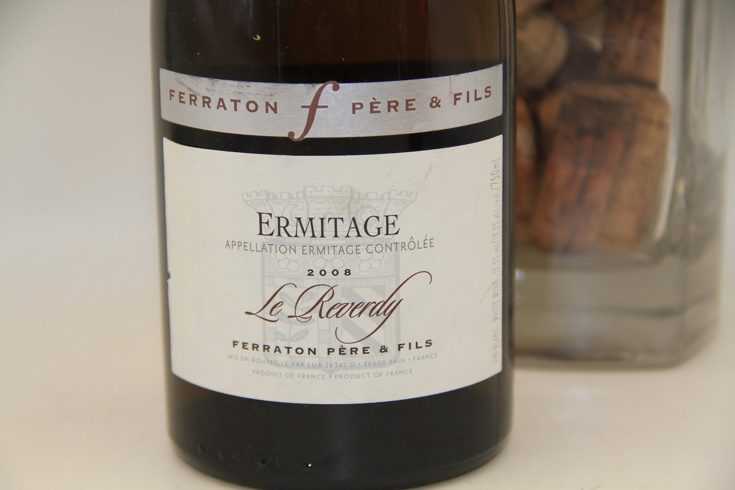 -Hermitage blanc "Les Reverdy"  **2008** Ferraton - Eric-Dixvins