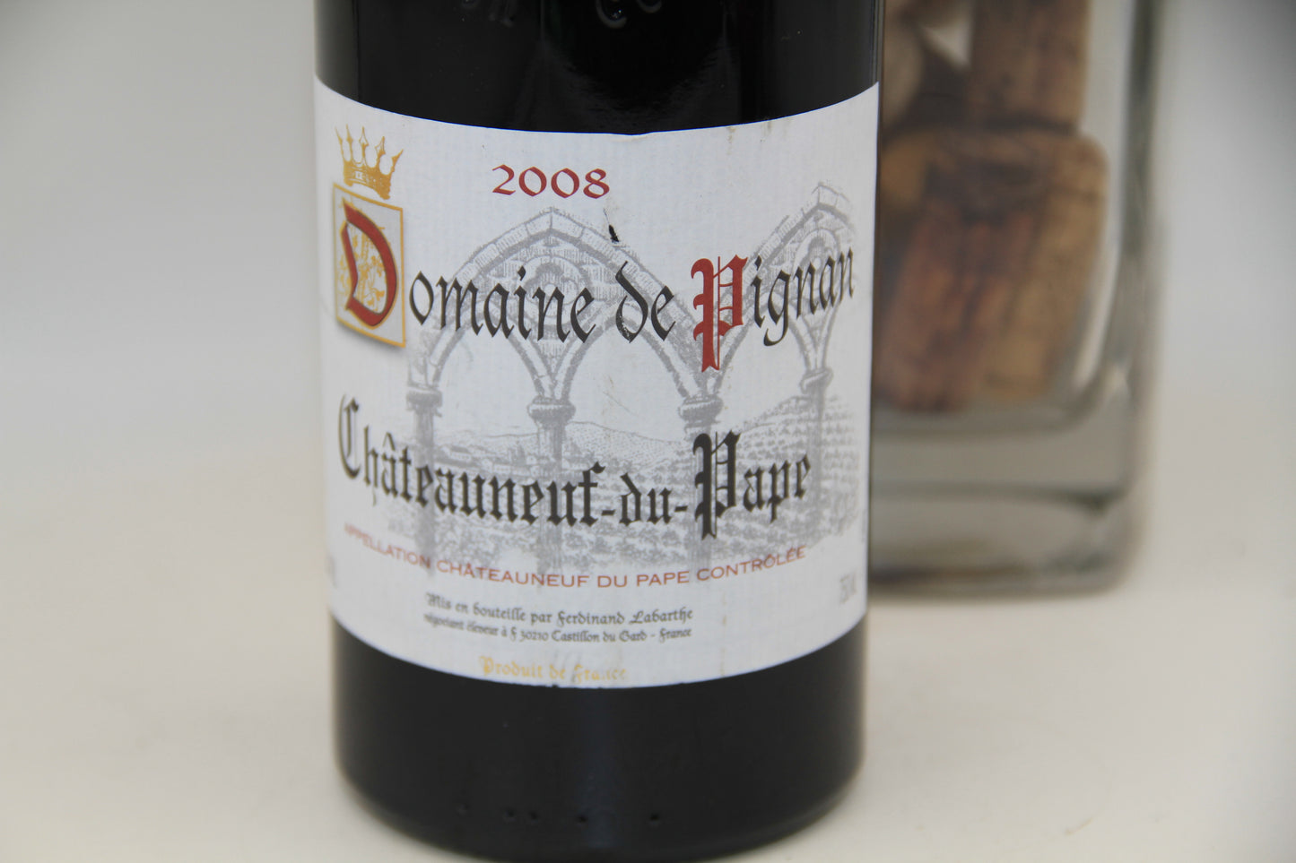 - Chateauneuf du Pape   **2008** Domaine de Pignan - Eric-Dixvins