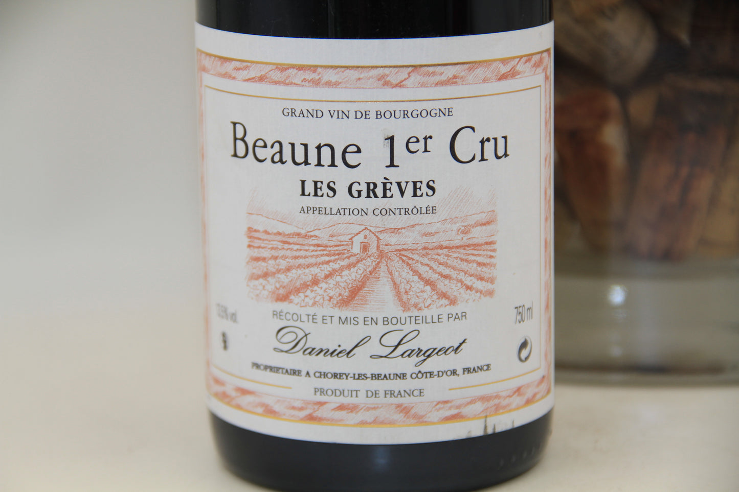 - Beaune 1er Cru  " Les Grèves " **2009** Daniel Largeot - Eric-Dixvins