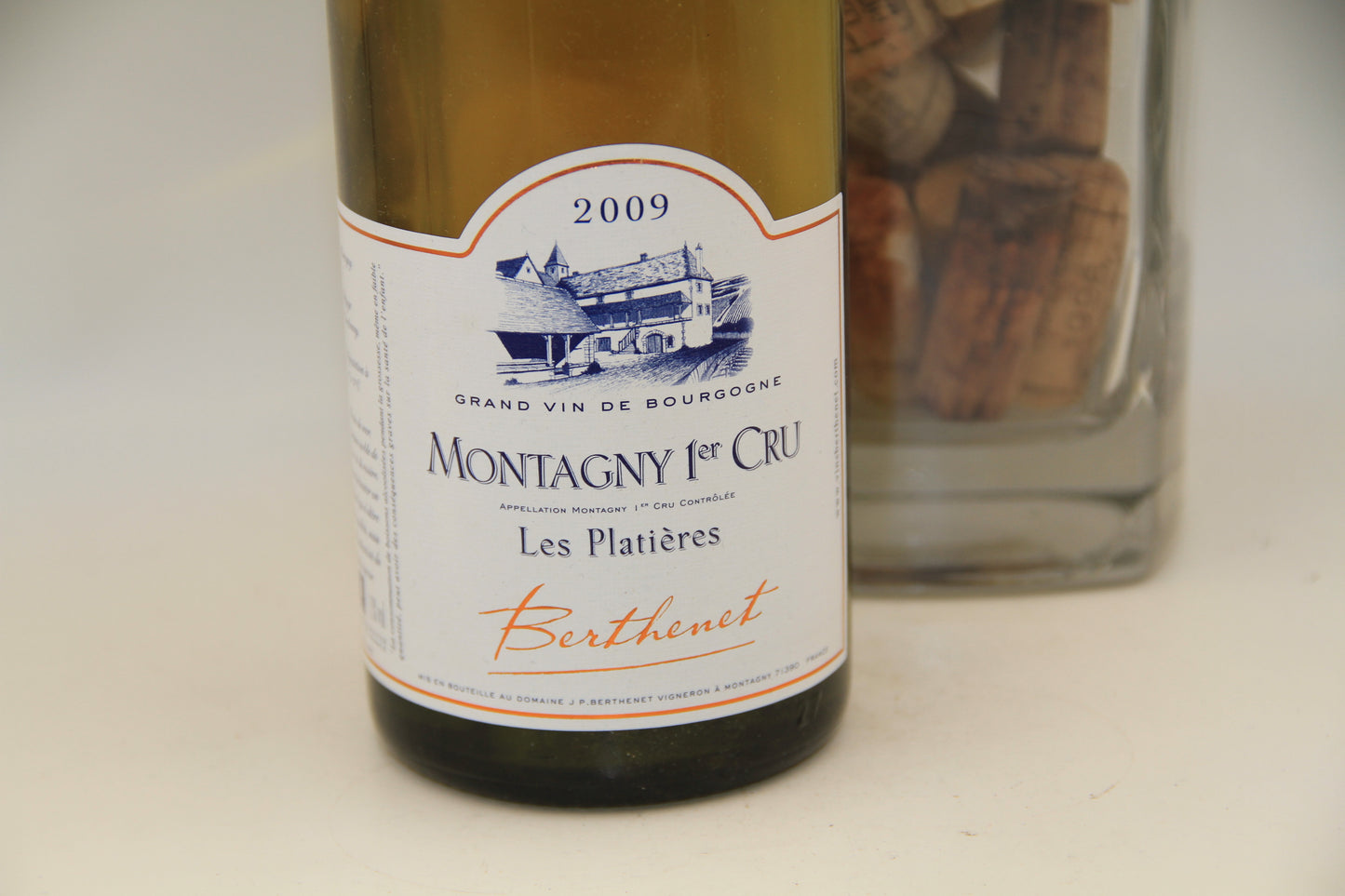 - Montagny 1er Cru " les Platieres " **2009** Domaine Berthenet - Eric-Dixvins