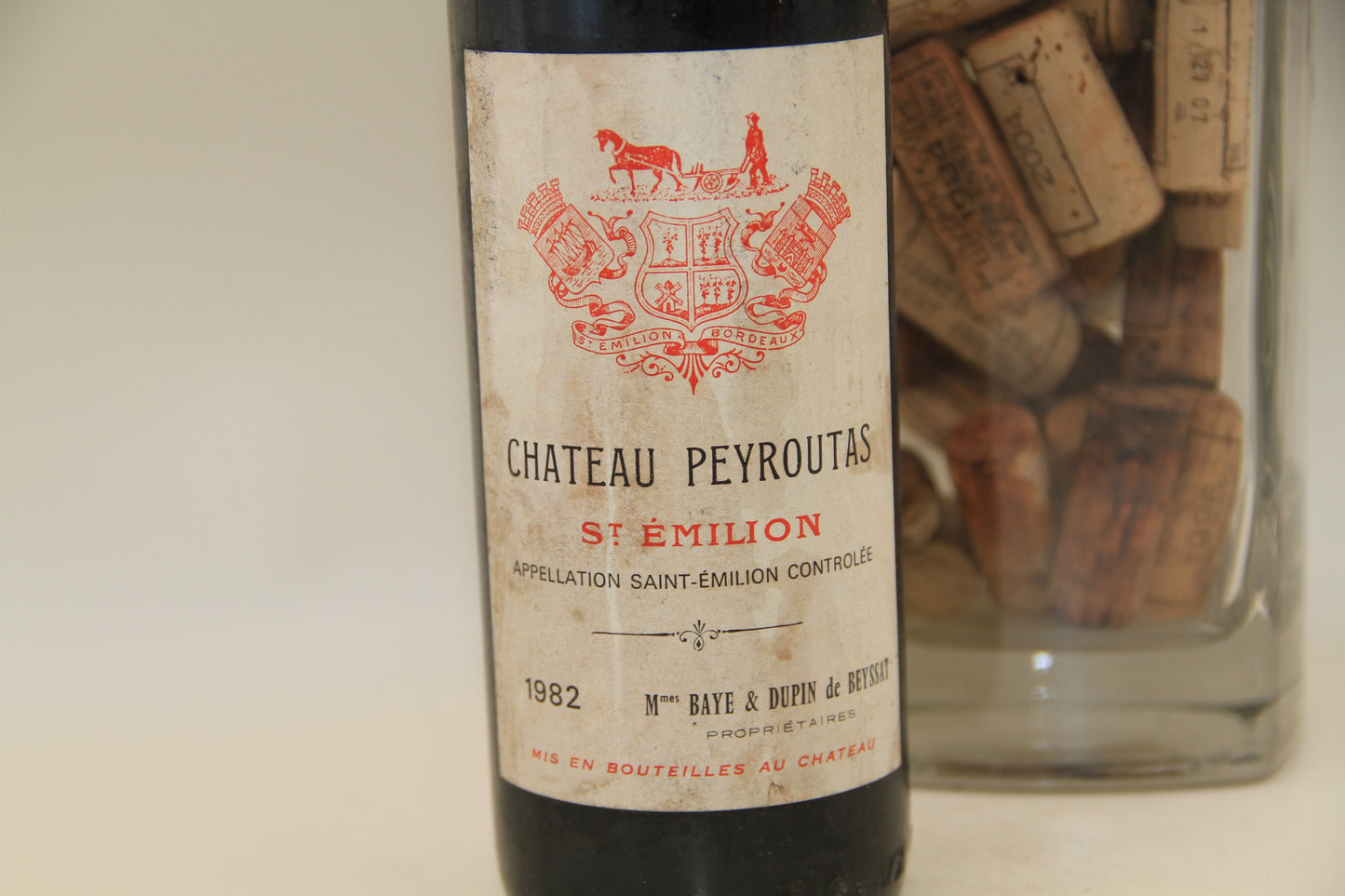 Chateau Peyroutas ** 1982 ** St Emilion - Eric-Dixvins