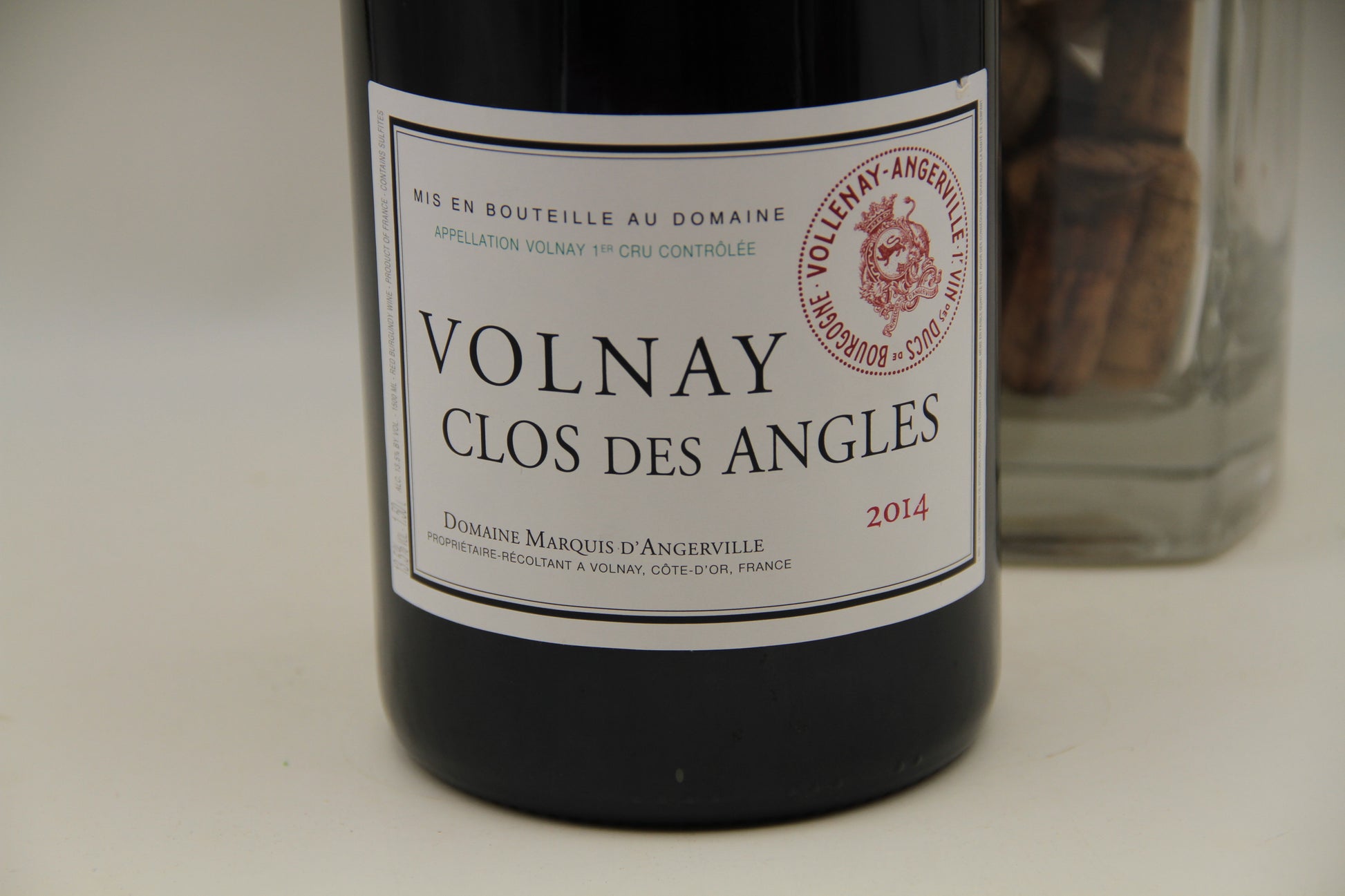 Volnay  "Clos des Anges " 1er Cru ** 2014 ** Marquis d'Angerville Magnum 1,5 L - Eric-Dixvins