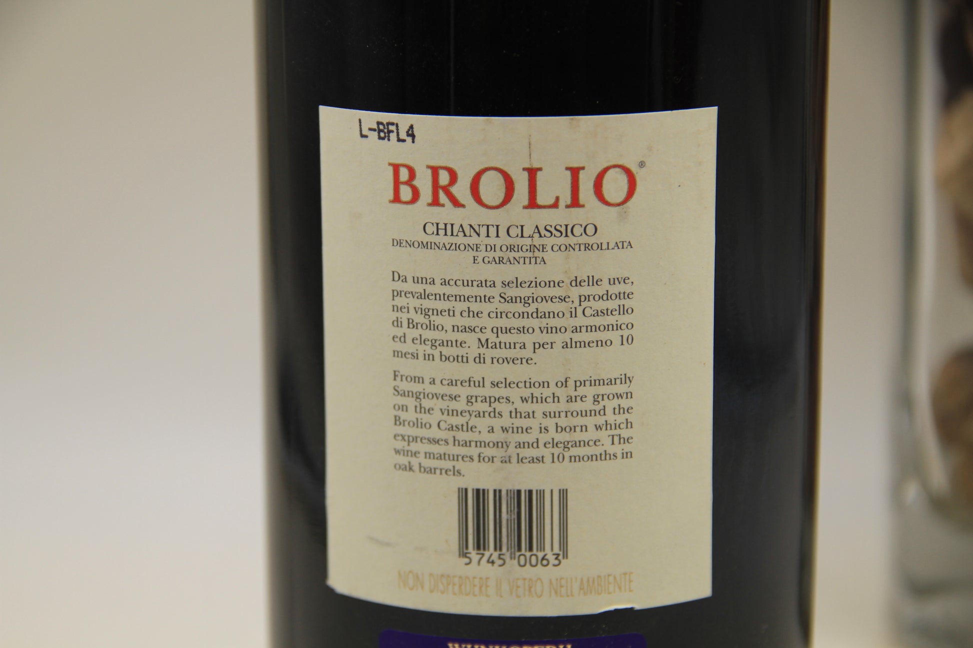 Briolo**1996** Chianti 1,5L Magnum - Eric-Dixvins