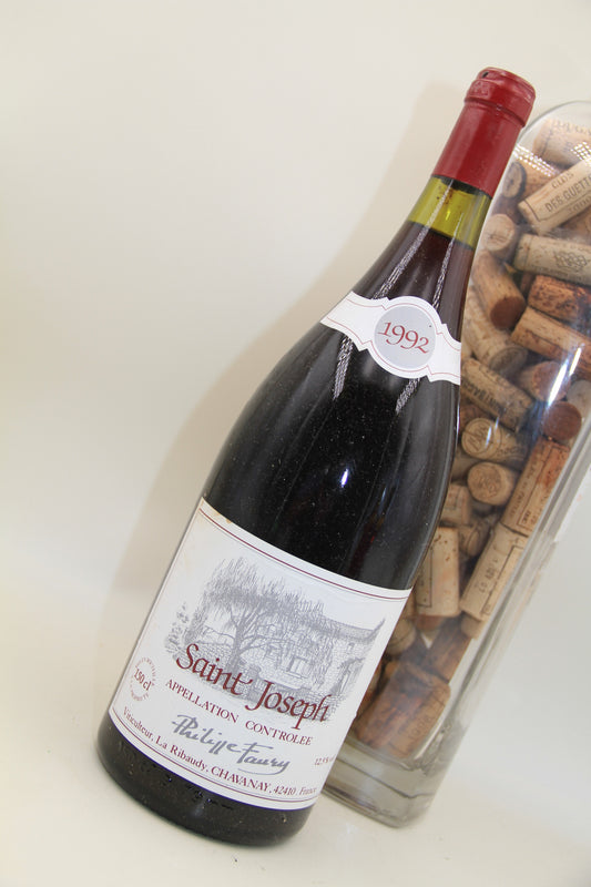 Saint Joseph ** 1992 ** Philippe Faury Magnum 1,5L - Eric-Dixvins