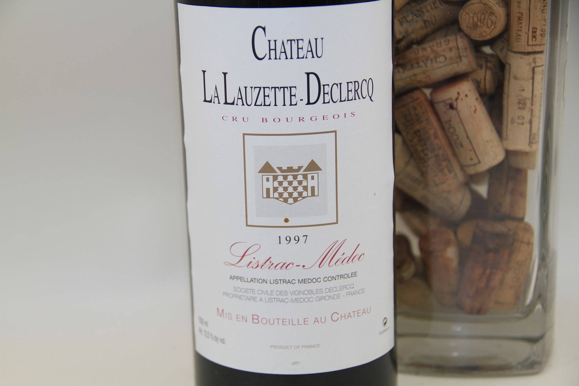 Chateau  La Lauzette-Declercq  **1997** Cru Bourgeois Médoc Magnum 1,5 L cbo - Eric-Dixvins